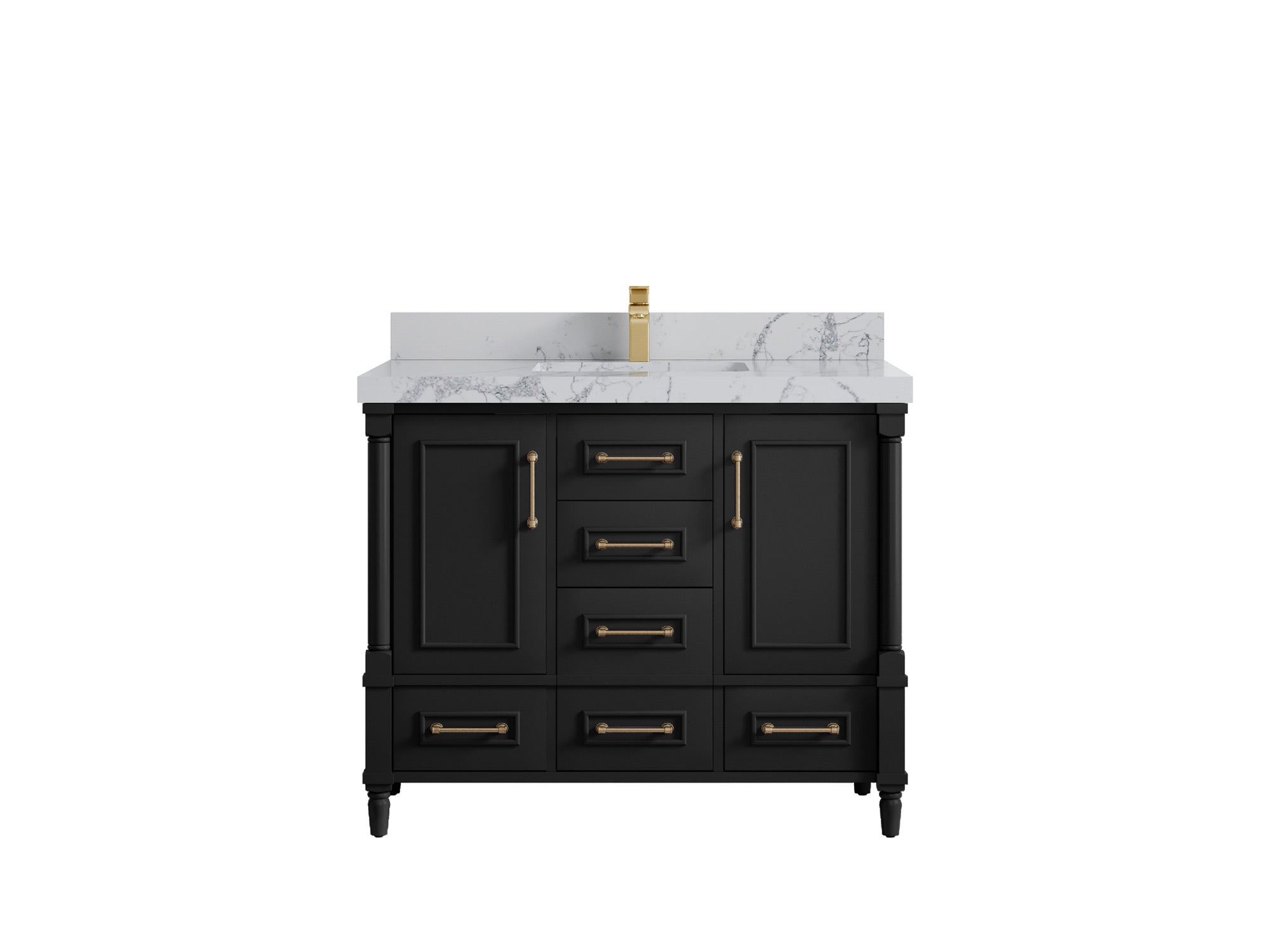 Aberdeen 42 in. W x 22 in. D Single Sink Bathroom Vanity - Willow Bath and Vanity