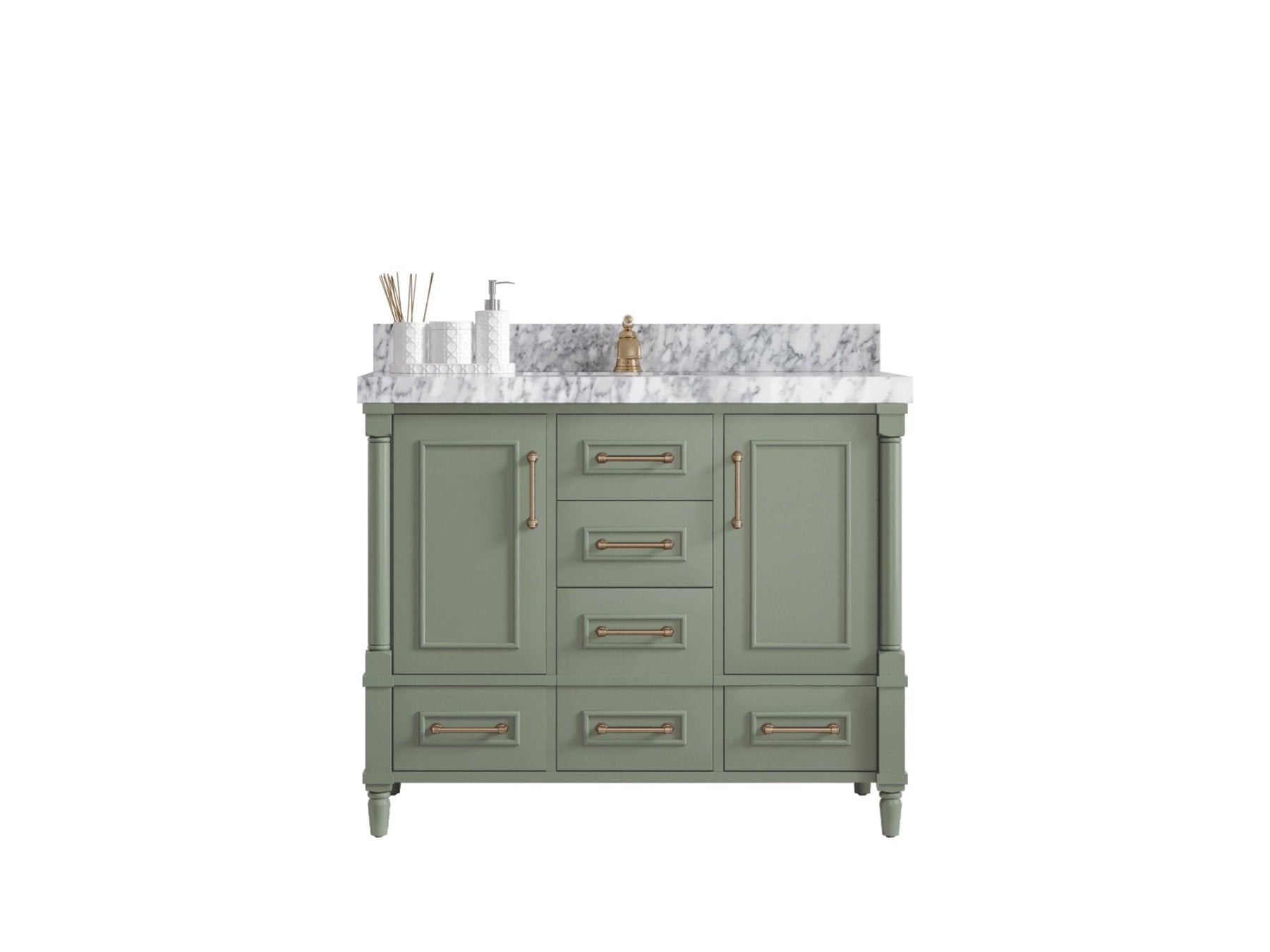 Aberdeen 42 in. W x 22 in. D Single Sink Bathroom Vanity - Willow Bath and Vanity