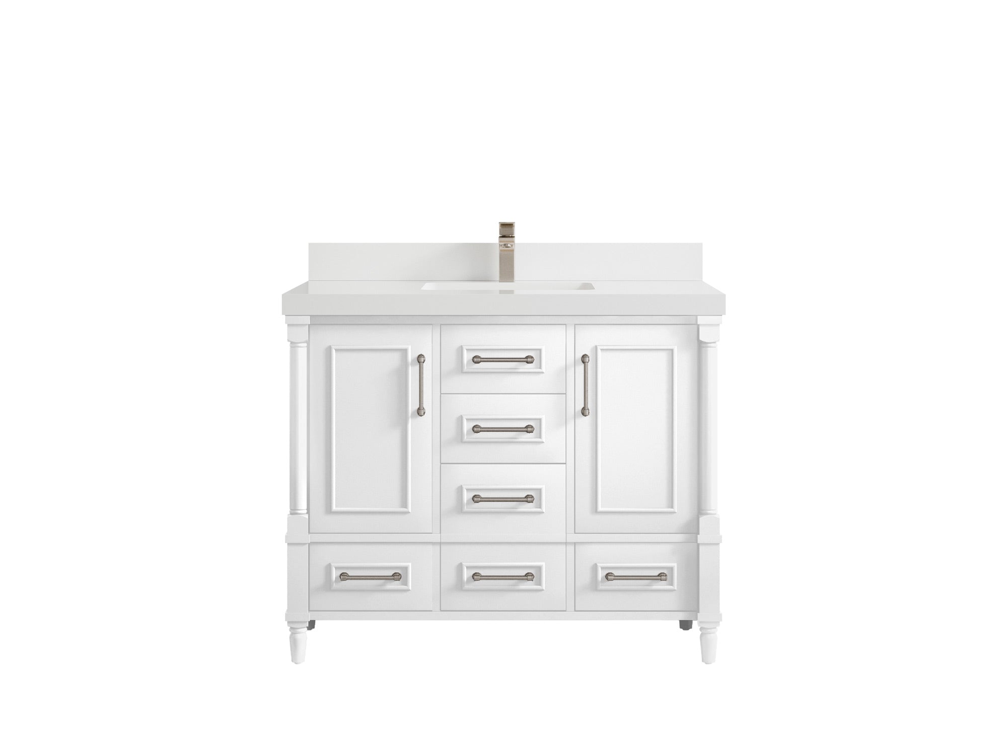 Aberdeen 42 in. W x 22 in. D Single Sink Bathroom Vanity - Willow Bath and Vanity