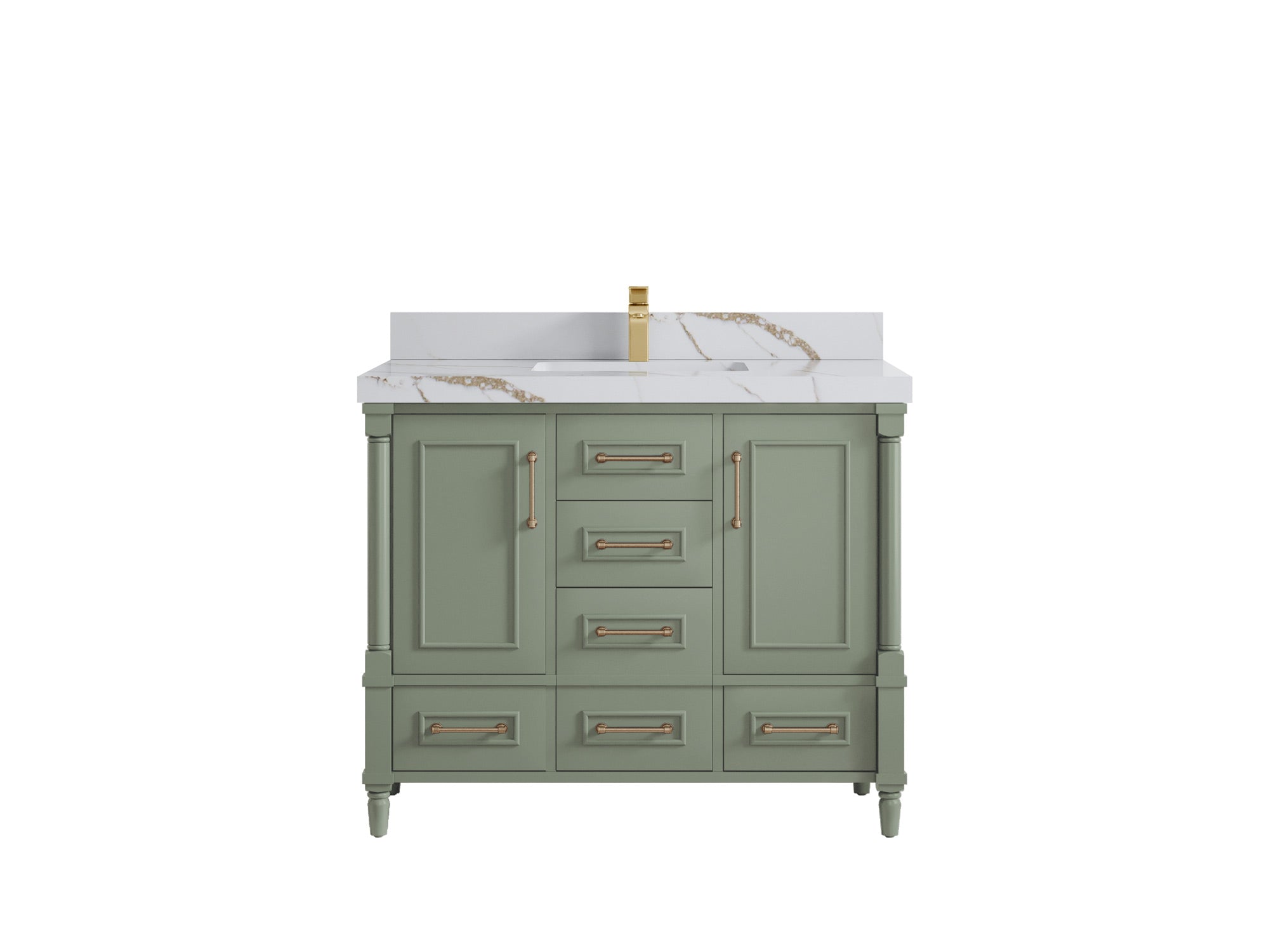 Aberdeen 42 in. W x 22 in. D Single Sink Bathroom Vanity - Willow Bath and Vanity