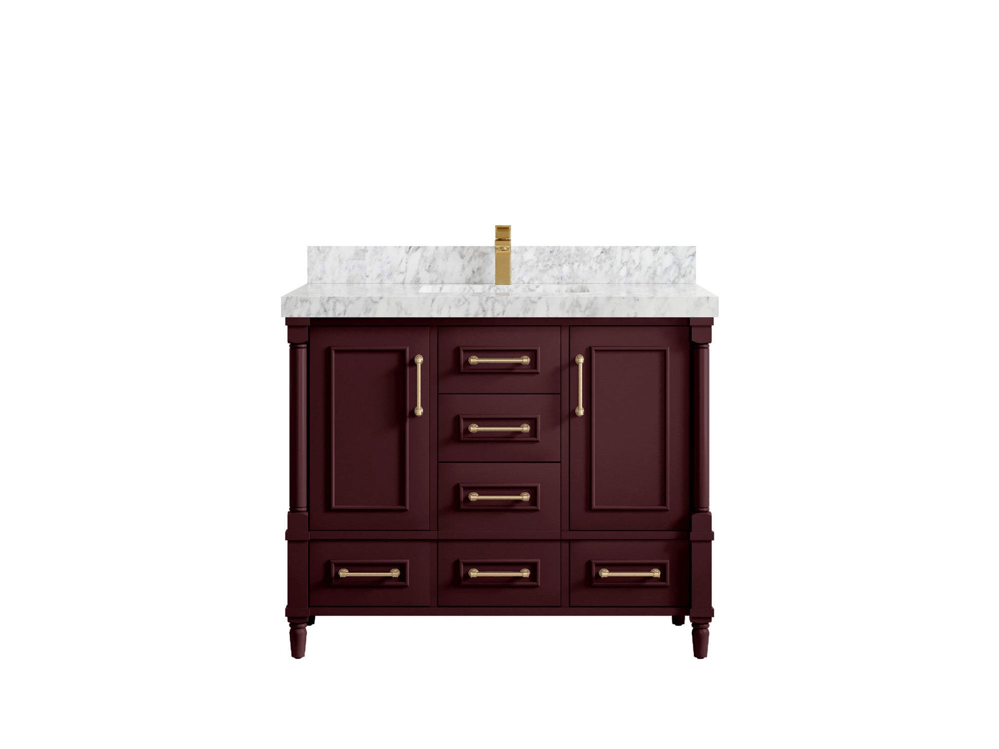 Aberdeen 42 in. W x 22 in. D Single Sink Bathroom Vanity - Willow Bath and Vanity