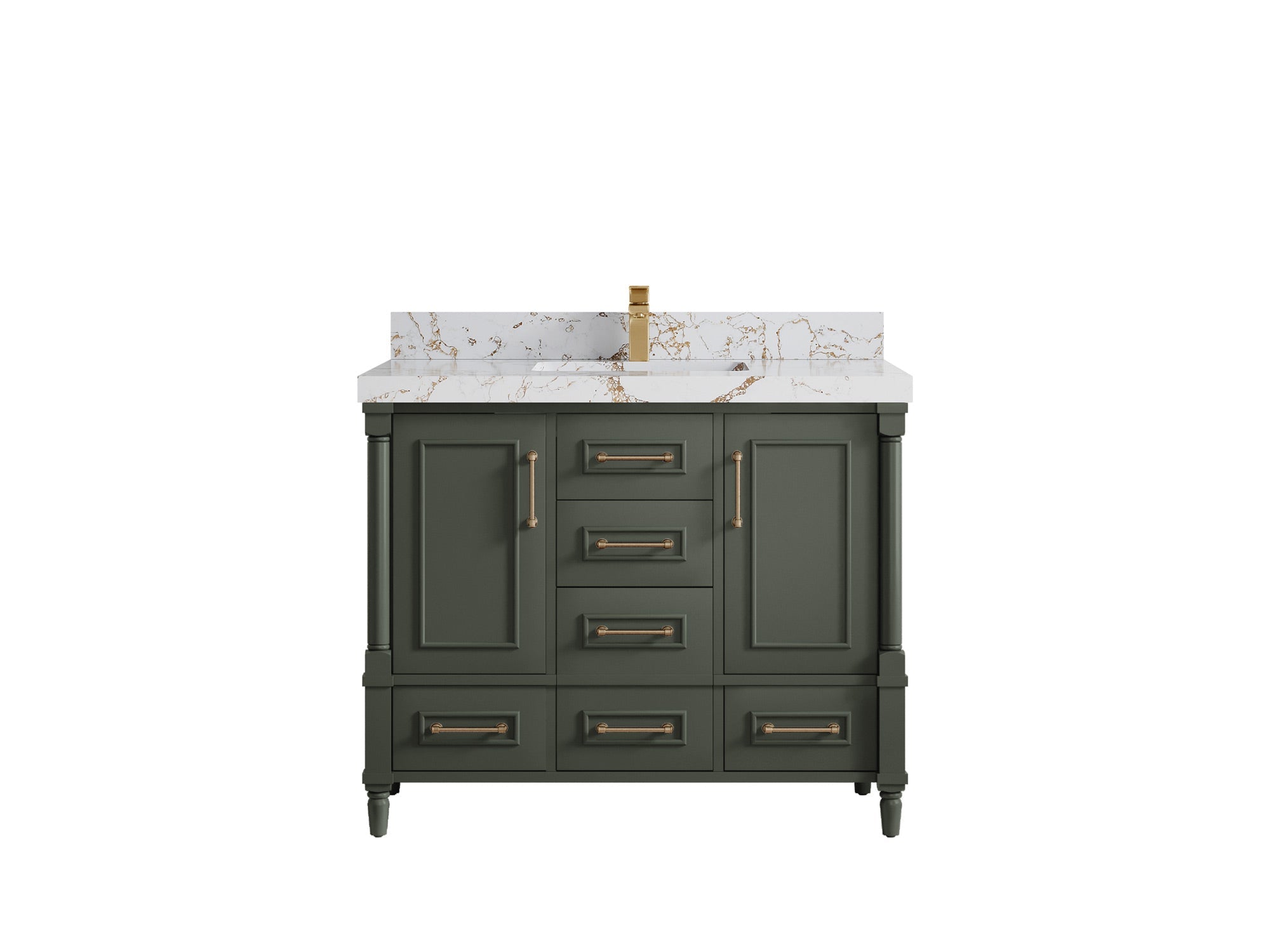 Aberdeen 42 in. W x 22 in. D Single Sink Bathroom Vanity - Willow Bath and Vanity