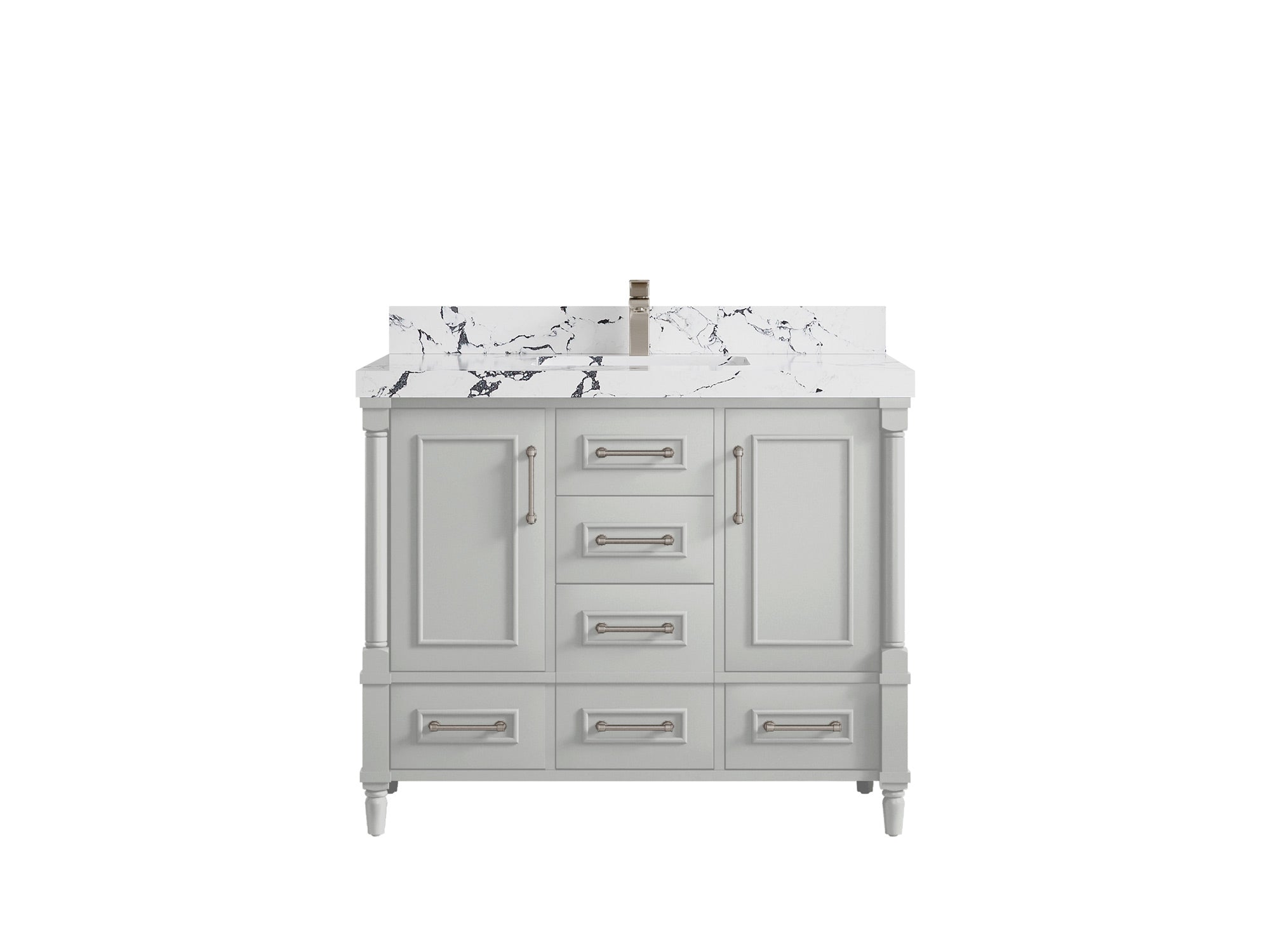 Aberdeen 42 in. W x 22 in. D Single Sink Bathroom Vanity - Willow Bath and Vanity