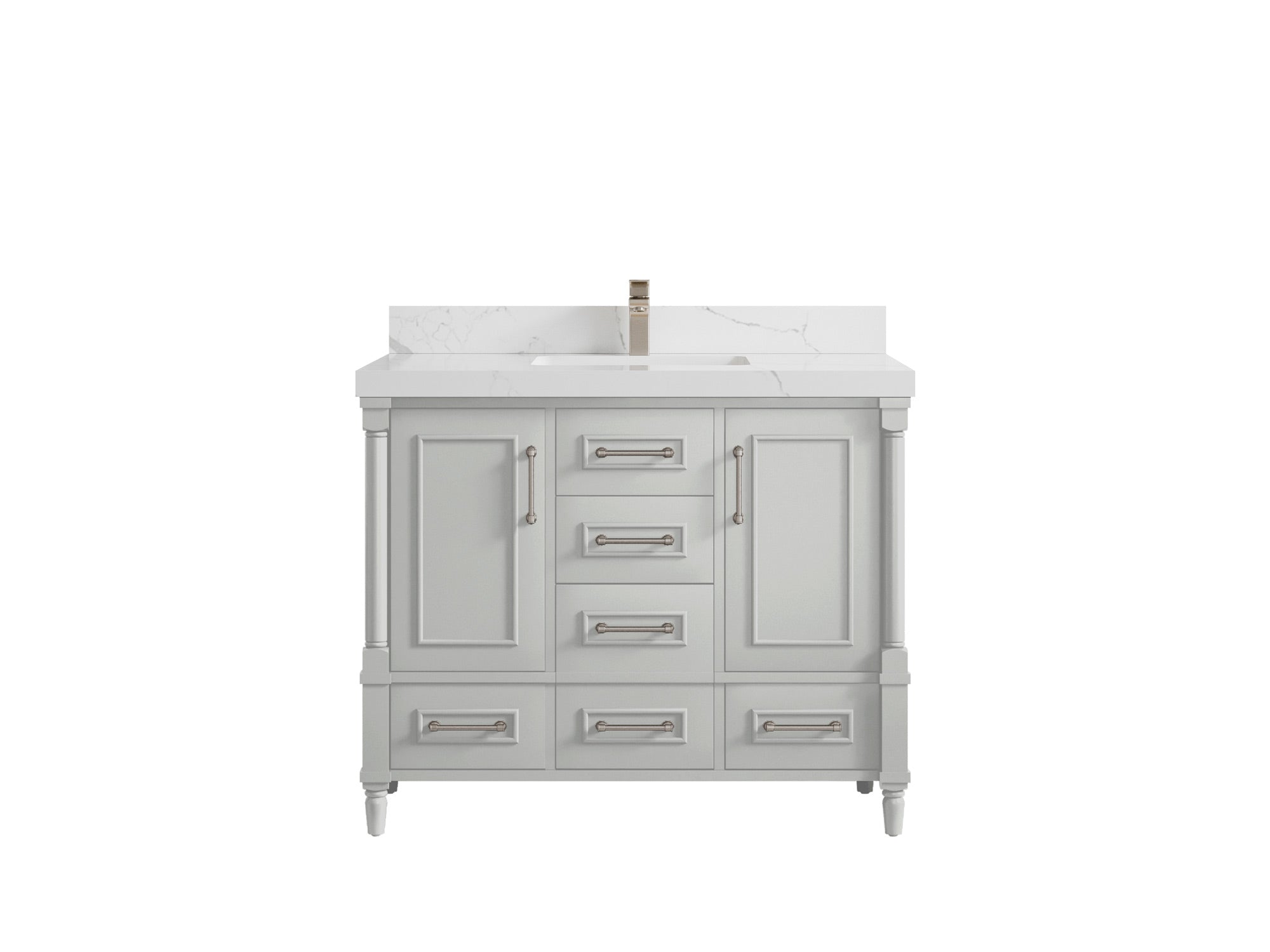 Aberdeen 42 in. W x 22 in. D Single Sink Bathroom Vanity - Willow Bath and Vanity