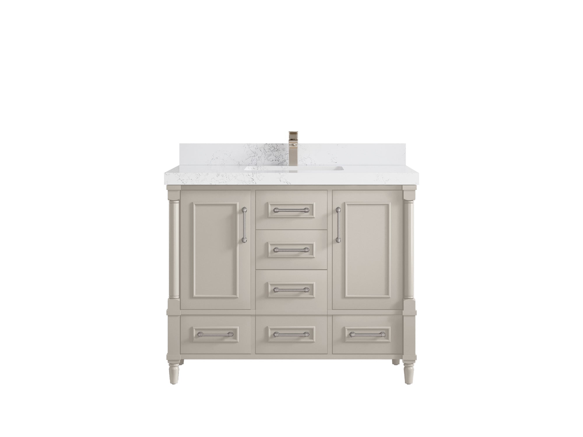 Aberdeen 42 in. W x 22 in. D Single Sink Bathroom Vanity - Willow Bath and Vanity
