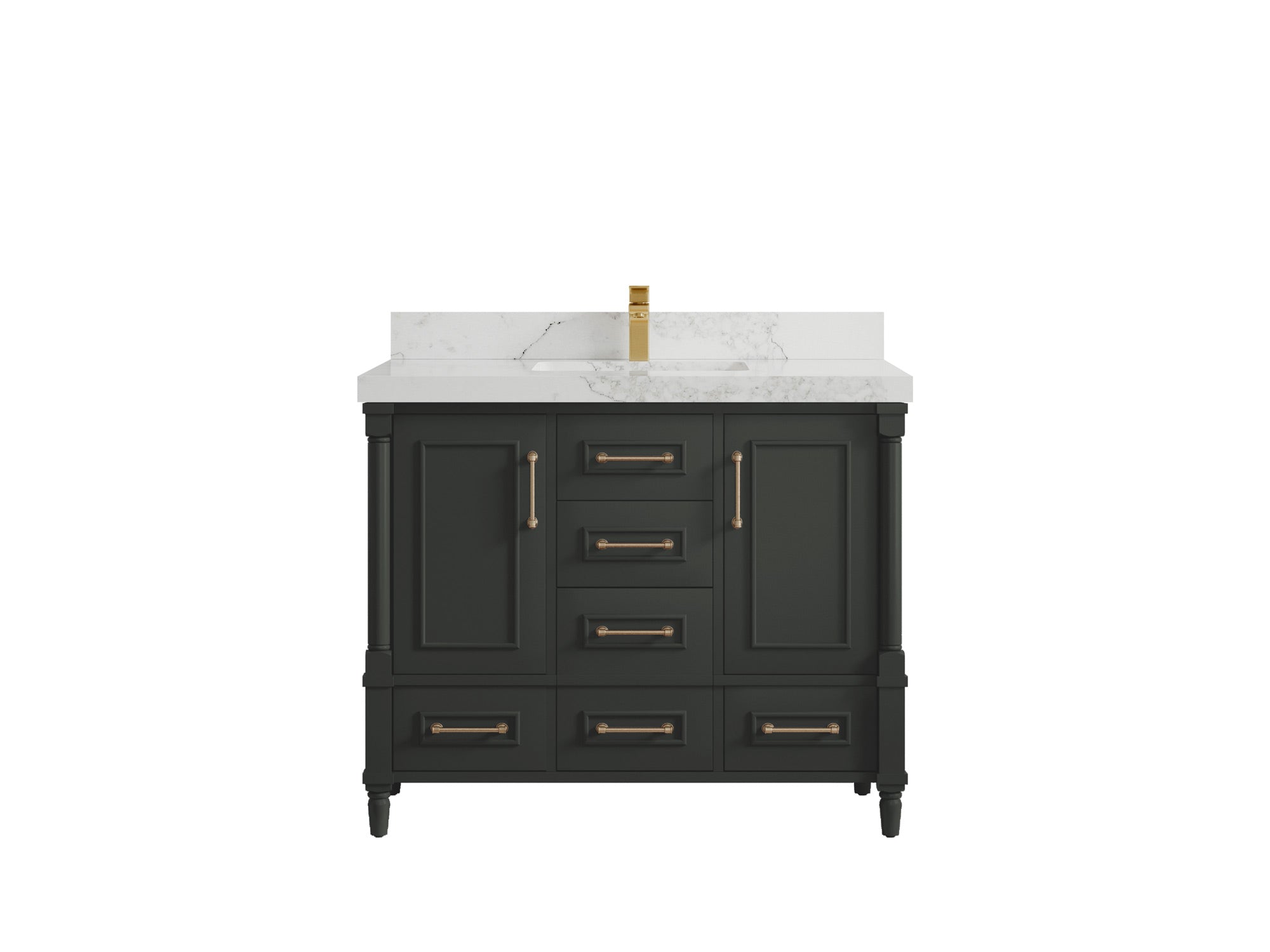 Aberdeen 42 in. W x 22 in. D Single Sink Bathroom Vanity - Willow Bath and Vanity