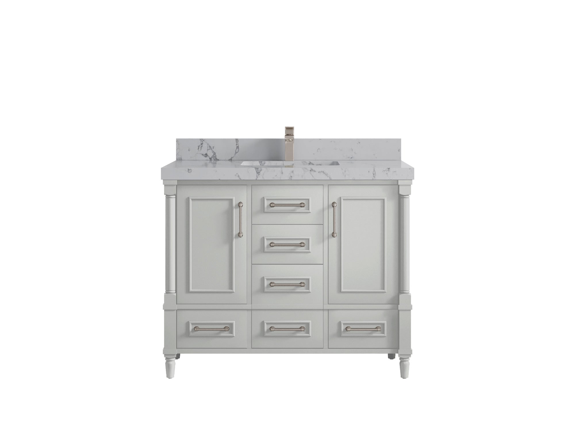Aberdeen 42 in. W x 22 in. D Single Sink Bathroom Vanity - Willow Bath and Vanity