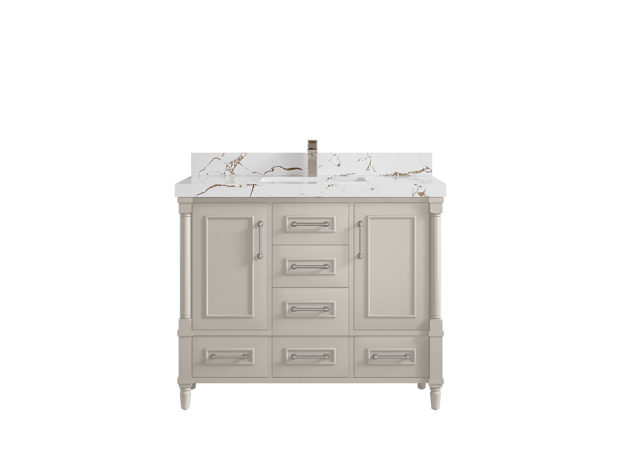 Aberdeen 42 in. W x 22 in. D Single Sink Bathroom Vanity - Willow Bath and Vanity