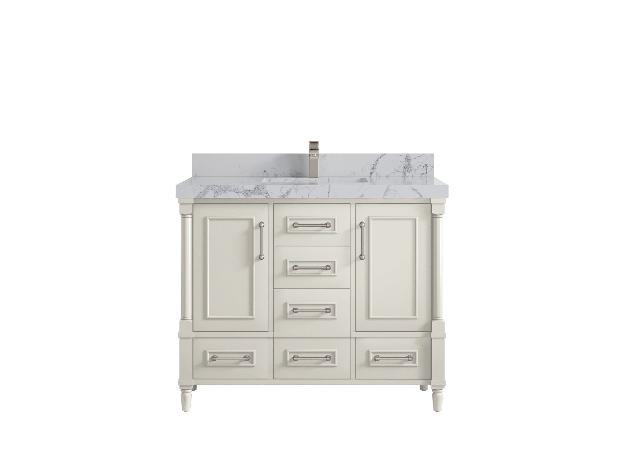 Aberdeen 42 in. W x 22 in. D Single Sink Bathroom Vanity - Willow Bath and Vanity