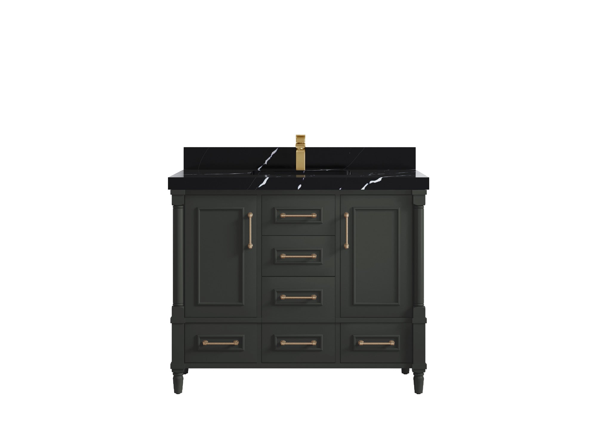 Aberdeen 42 in. W x 22 in. D Single Sink Bathroom Vanity - Willow Bath and Vanity