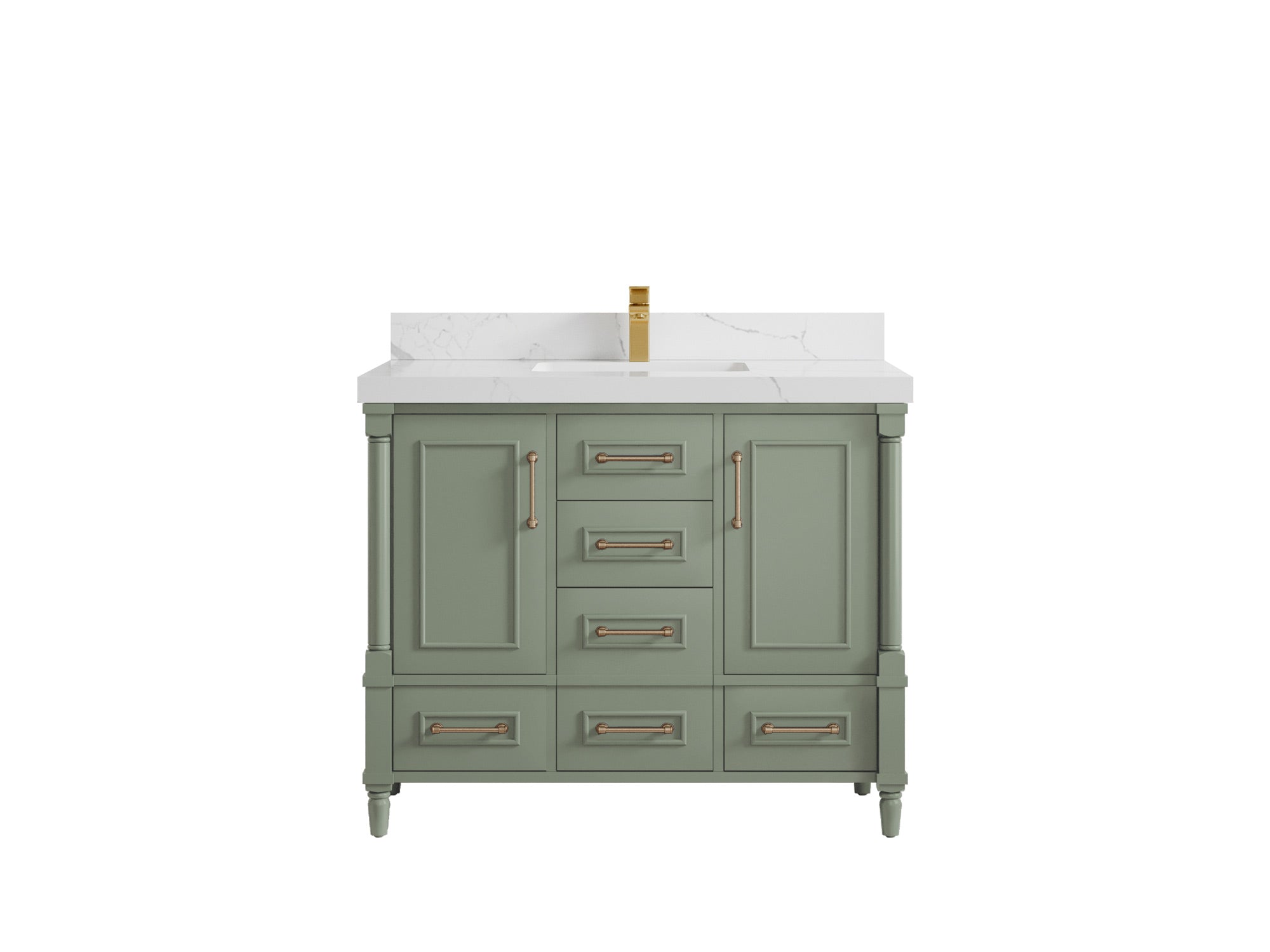Aberdeen 42 in. W x 22 in. D Single Sink Bathroom Vanity - Willow Bath and Vanity
