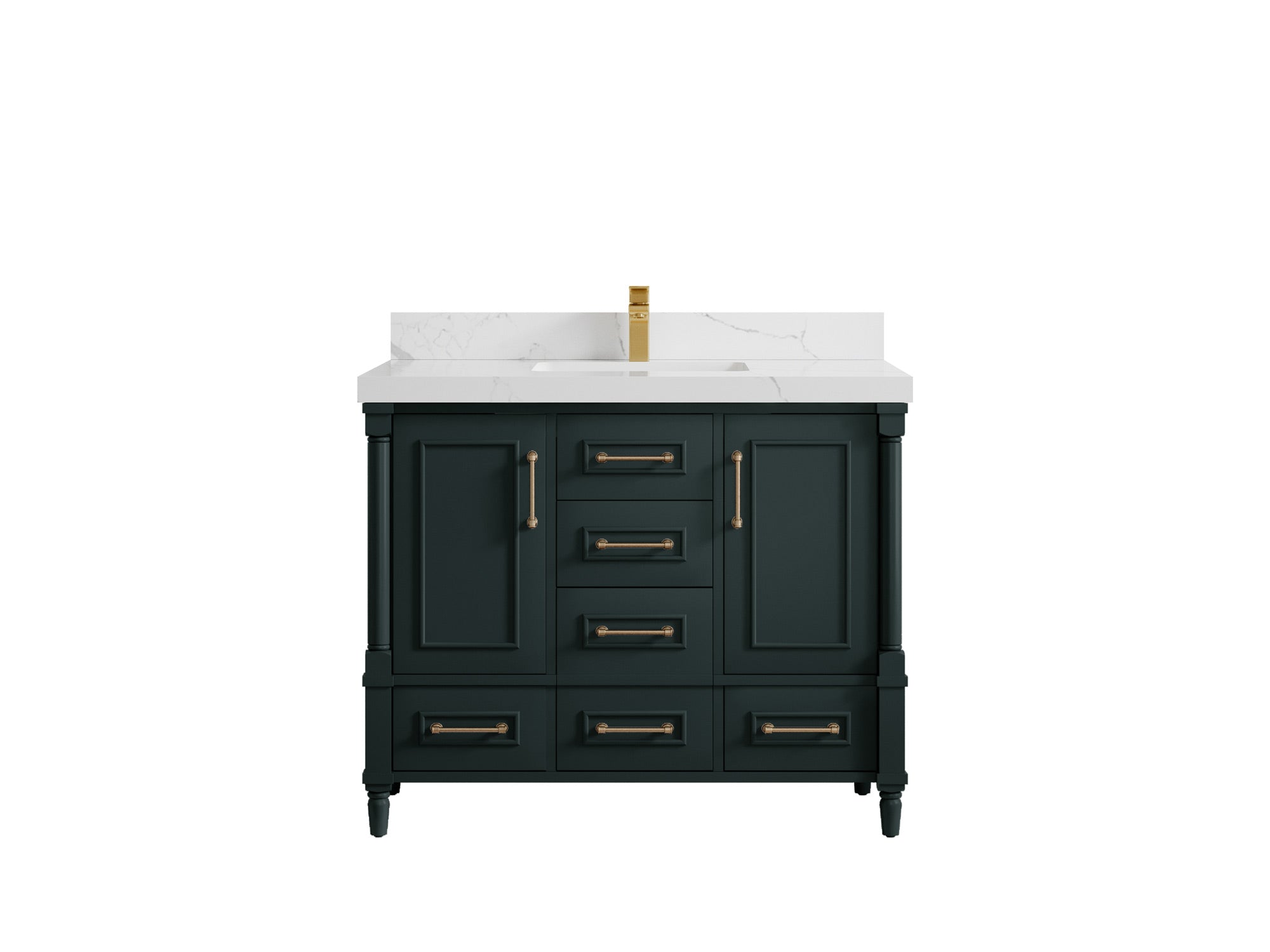 Aberdeen 42 in. W x 22 in. D Single Sink Bathroom Vanity - Willow Bath and Vanity