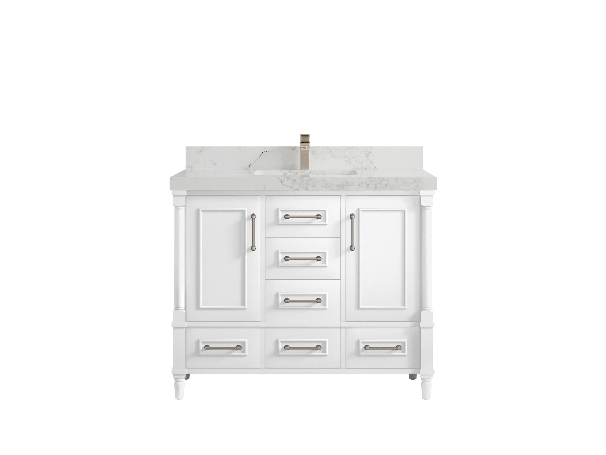 Aberdeen 42 in. W x 22 in. D Single Sink Bathroom Vanity - Willow Bath and Vanity