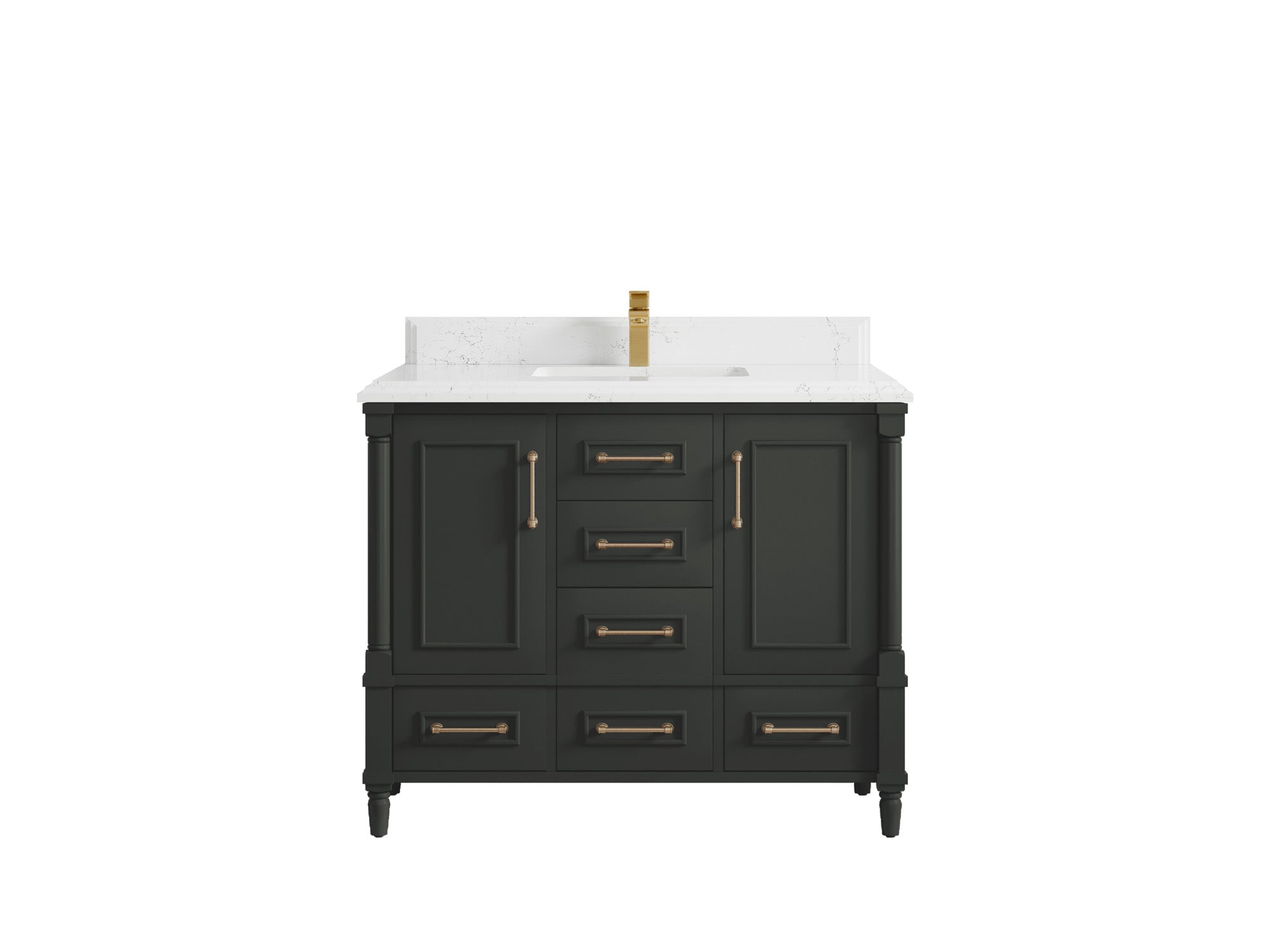Aberdeen 42 in. W x 22 in. D Single Sink Bathroom Vanity - Willow Bath and Vanity