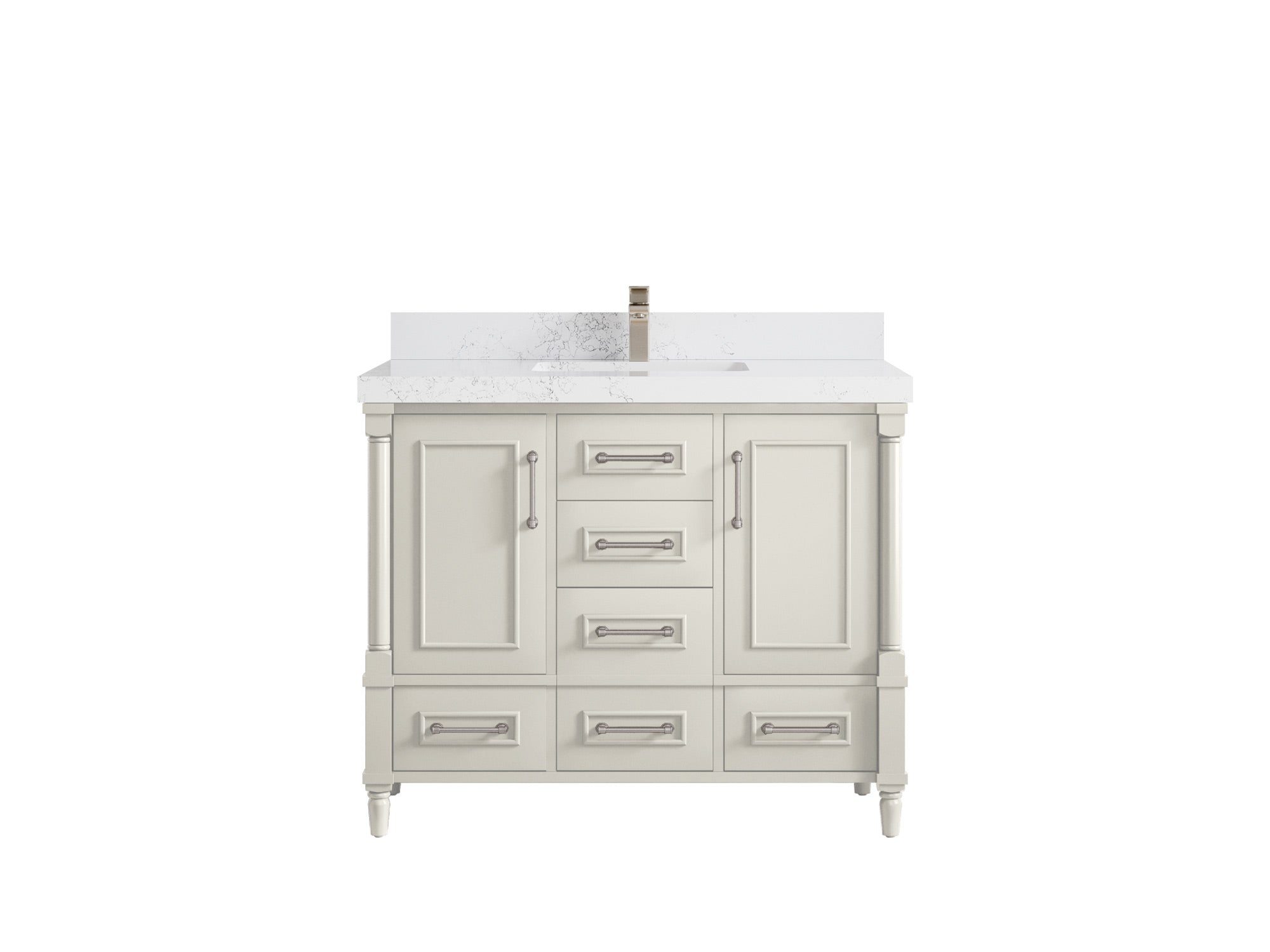 Aberdeen 42 in. W x 22 in. D Single Sink Bathroom Vanity - Willow Bath and Vanity