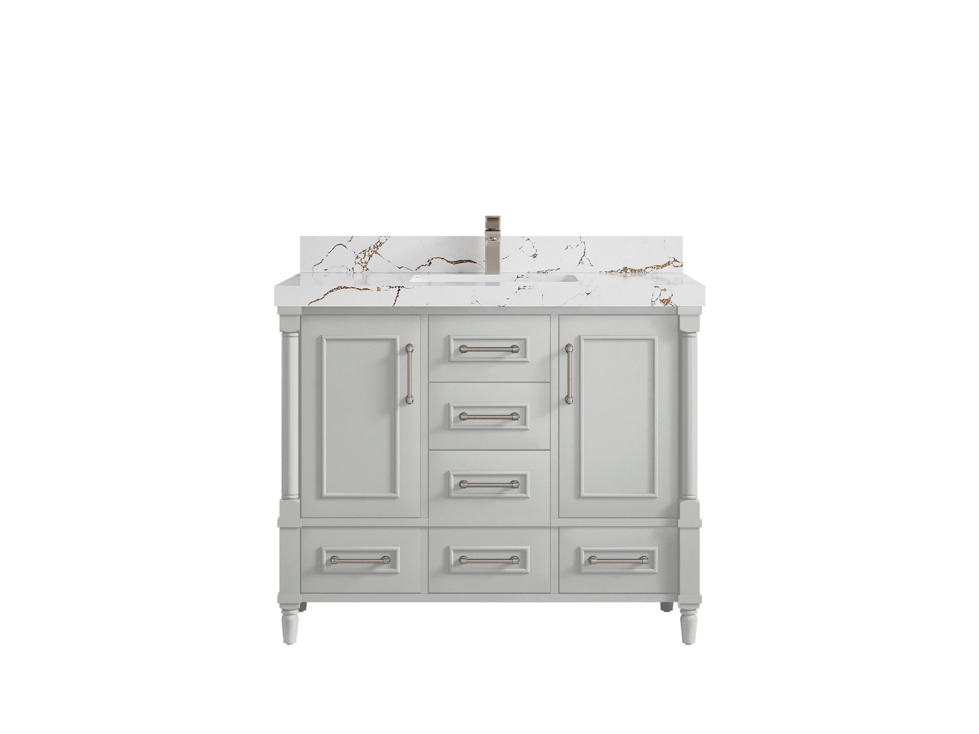 Aberdeen 42 in. W x 22 in. D Single Sink Bathroom Vanity - Willow Bath and Vanity