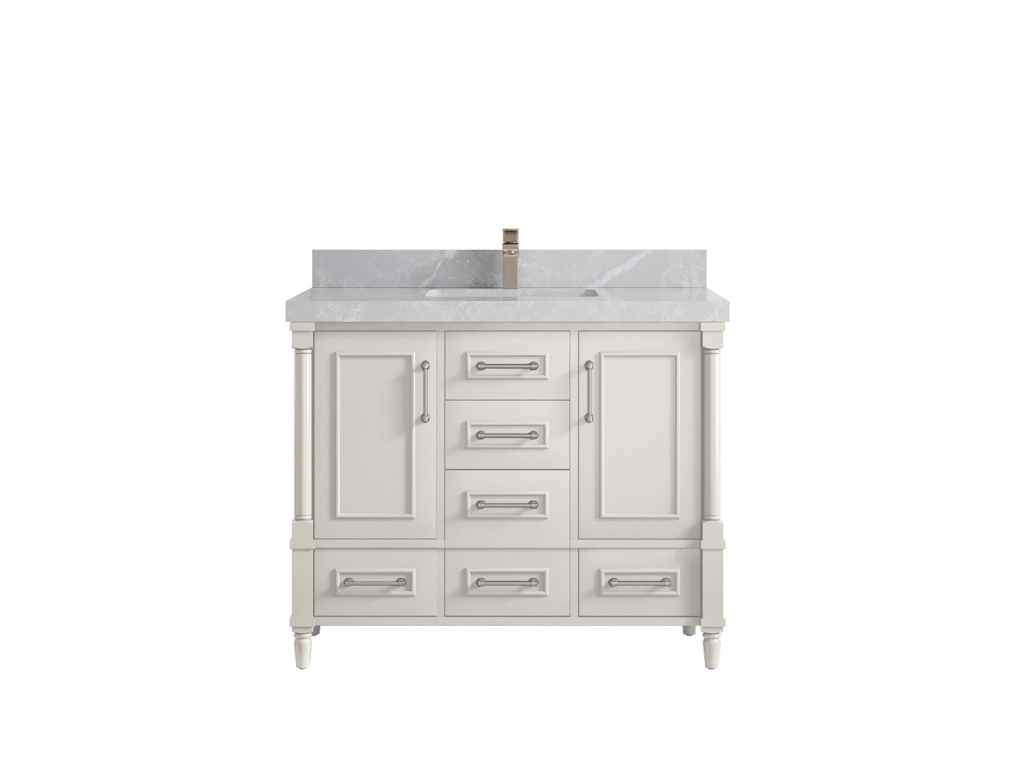 Aberdeen 42 in. W x 22 in. D Single Sink Bathroom Vanity - Willow Bath and Vanity