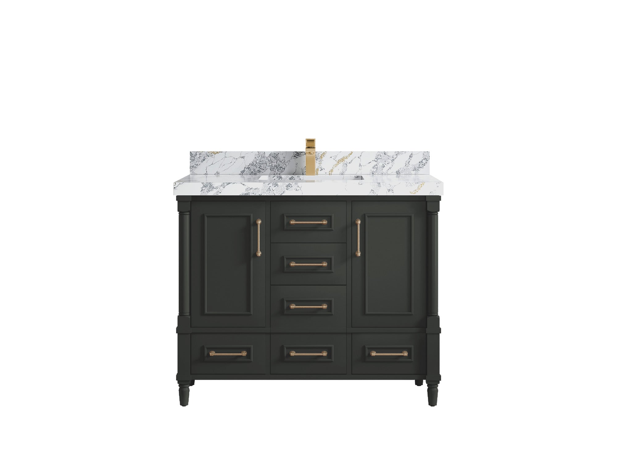 Aberdeen 42 in. W x 22 in. D Single Sink Bathroom Vanity - Willow Bath and Vanity