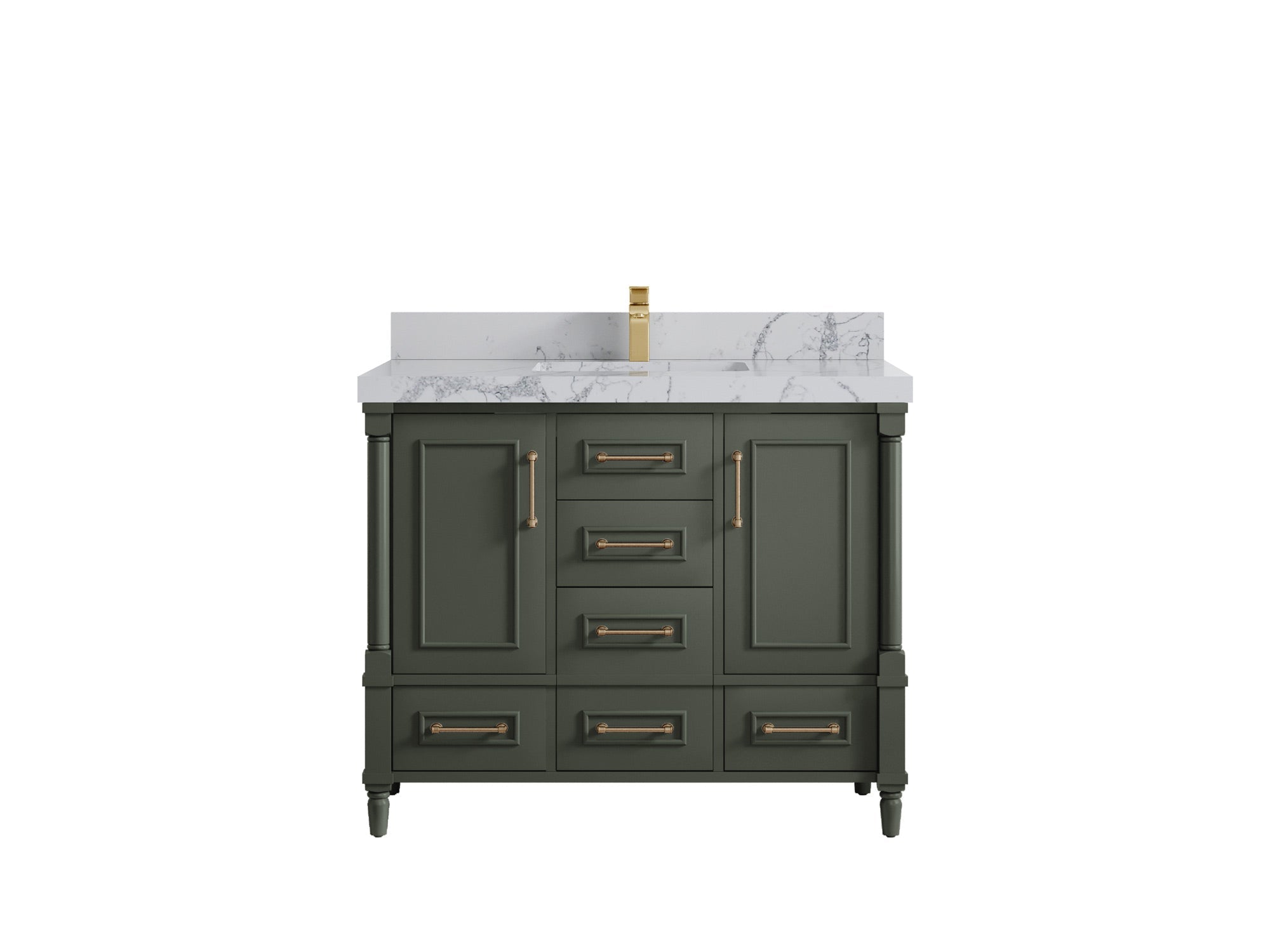 Aberdeen 42 in. W x 22 in. D Single Sink Bathroom Vanity - Willow Bath and Vanity