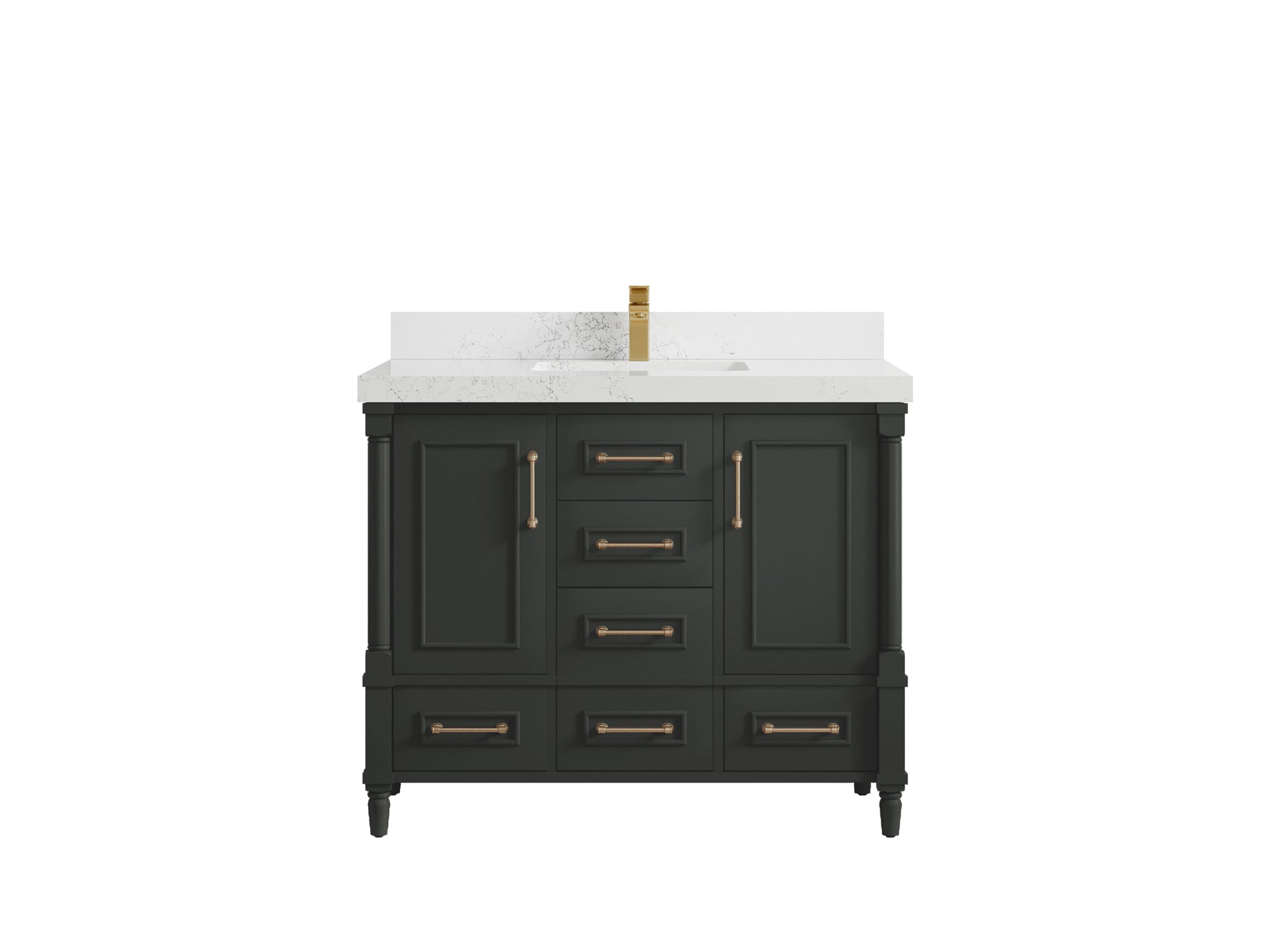 Aberdeen 42 in. W x 22 in. D Single Sink Bathroom Vanity - Willow Bath and Vanity