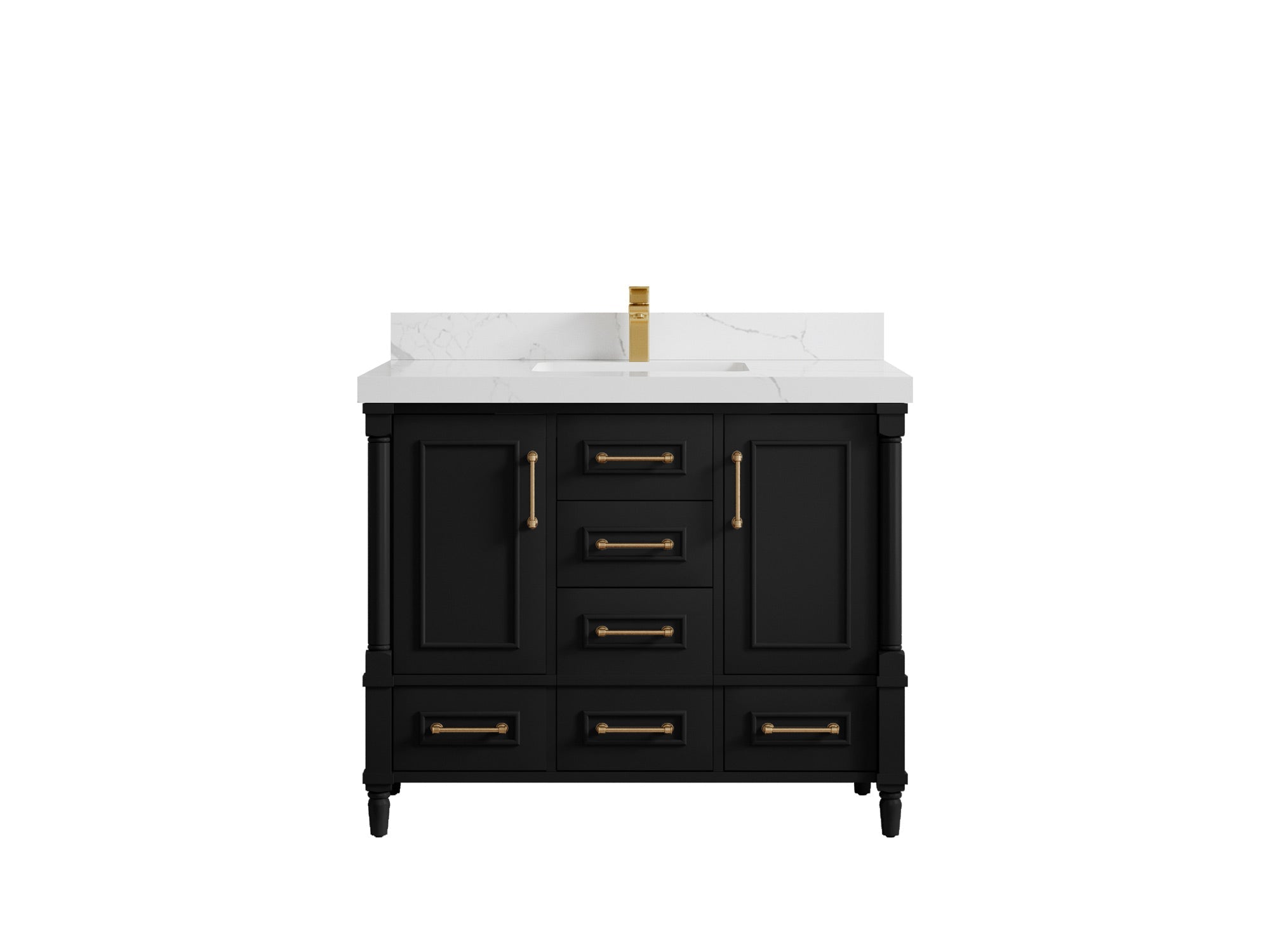 Aberdeen 42 in. W x 22 in. D Single Sink Bathroom Vanity - Willow Bath and Vanity