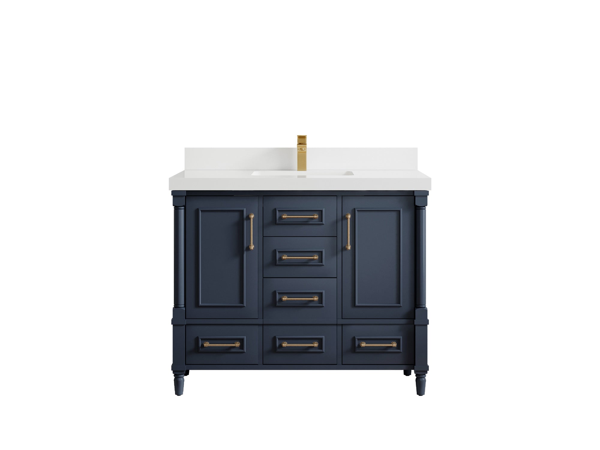 Aberdeen 42 in. W x 22 in. D Single Sink Bathroom Vanity - Willow Bath and Vanity