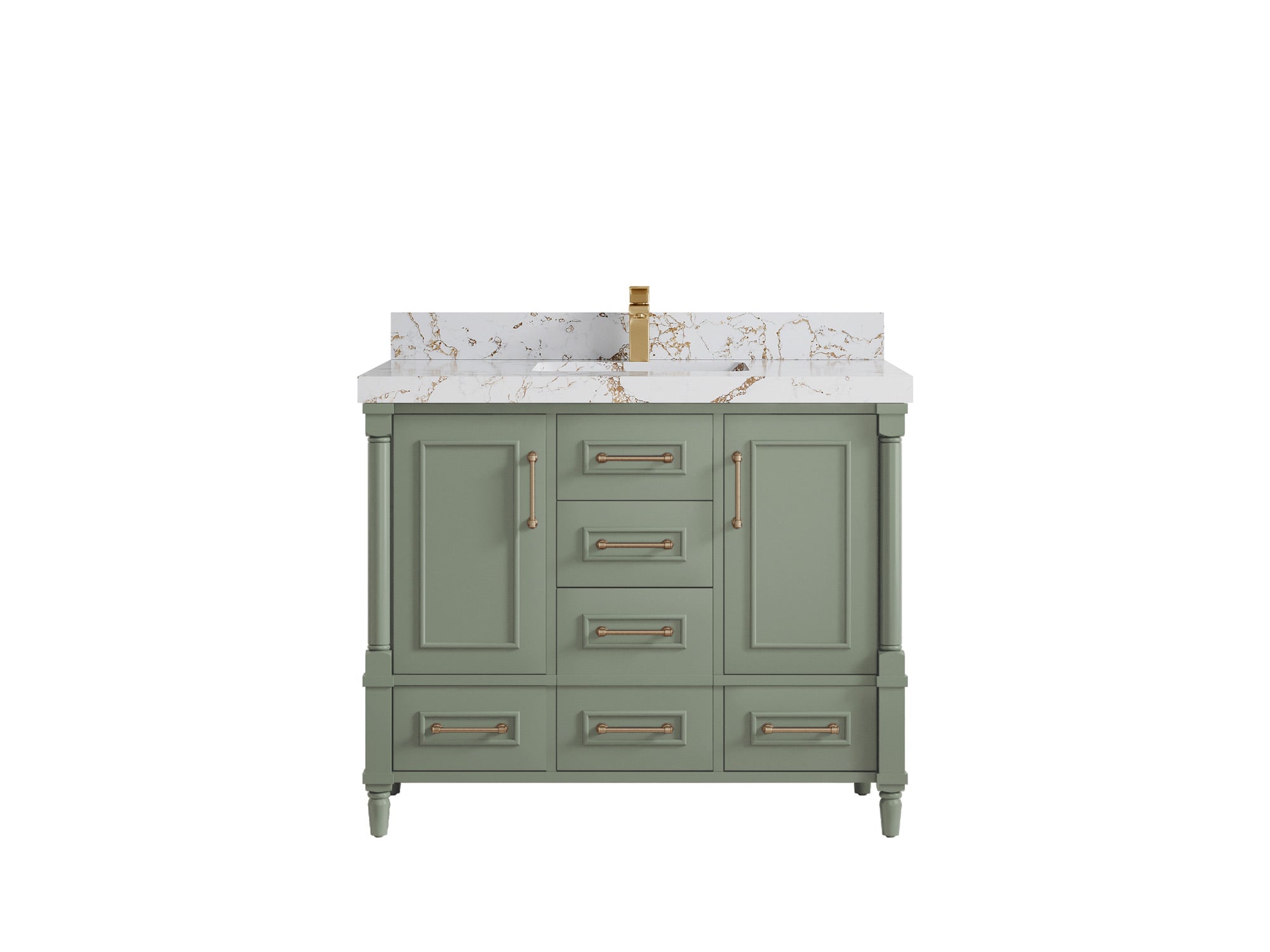 Aberdeen 42 in. W x 22 in. D Single Sink Bathroom Vanity - Willow Bath and Vanity