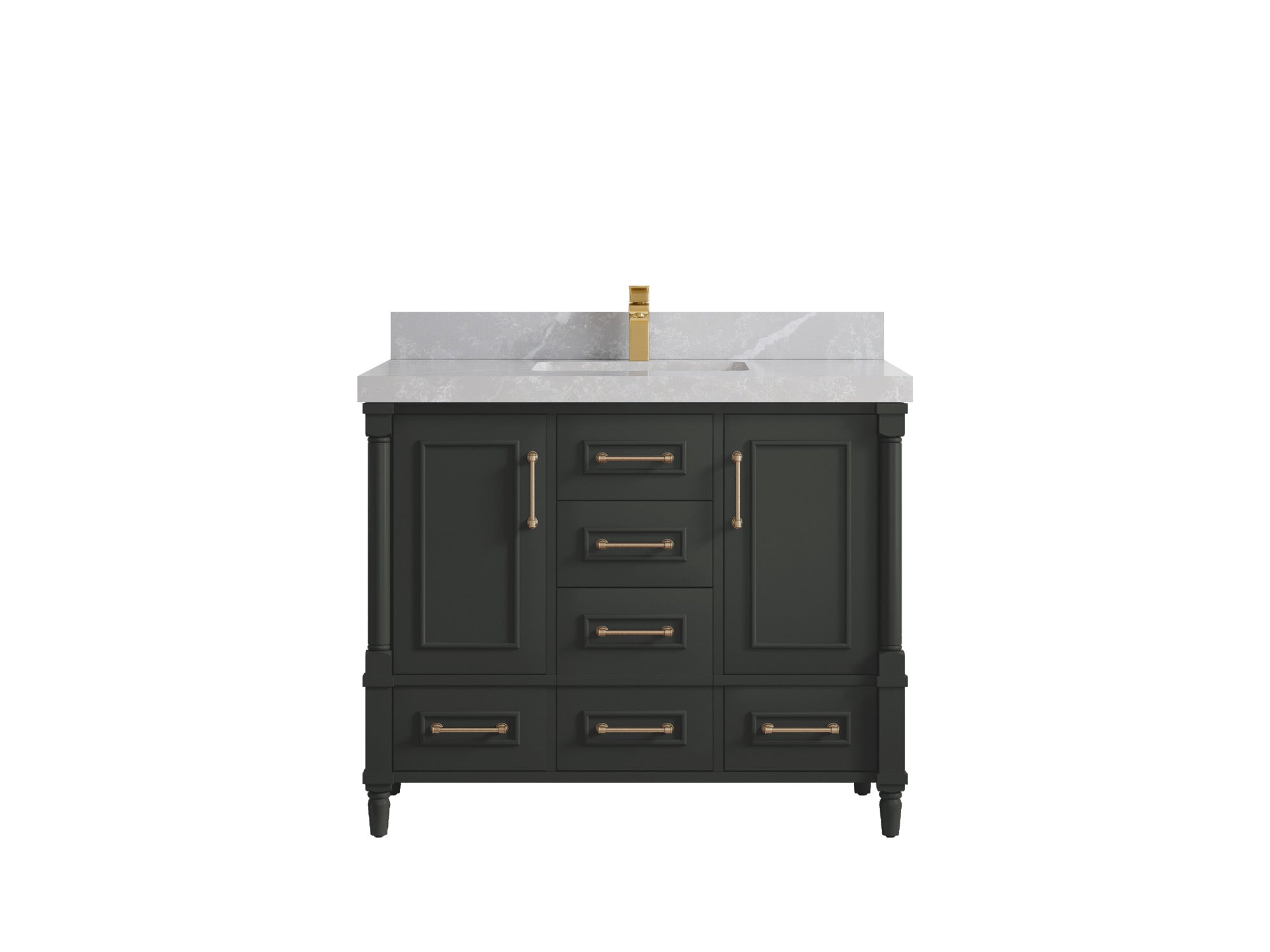 Aberdeen 42 in. W x 22 in. D Single Sink Bathroom Vanity - Willow Bath and Vanity