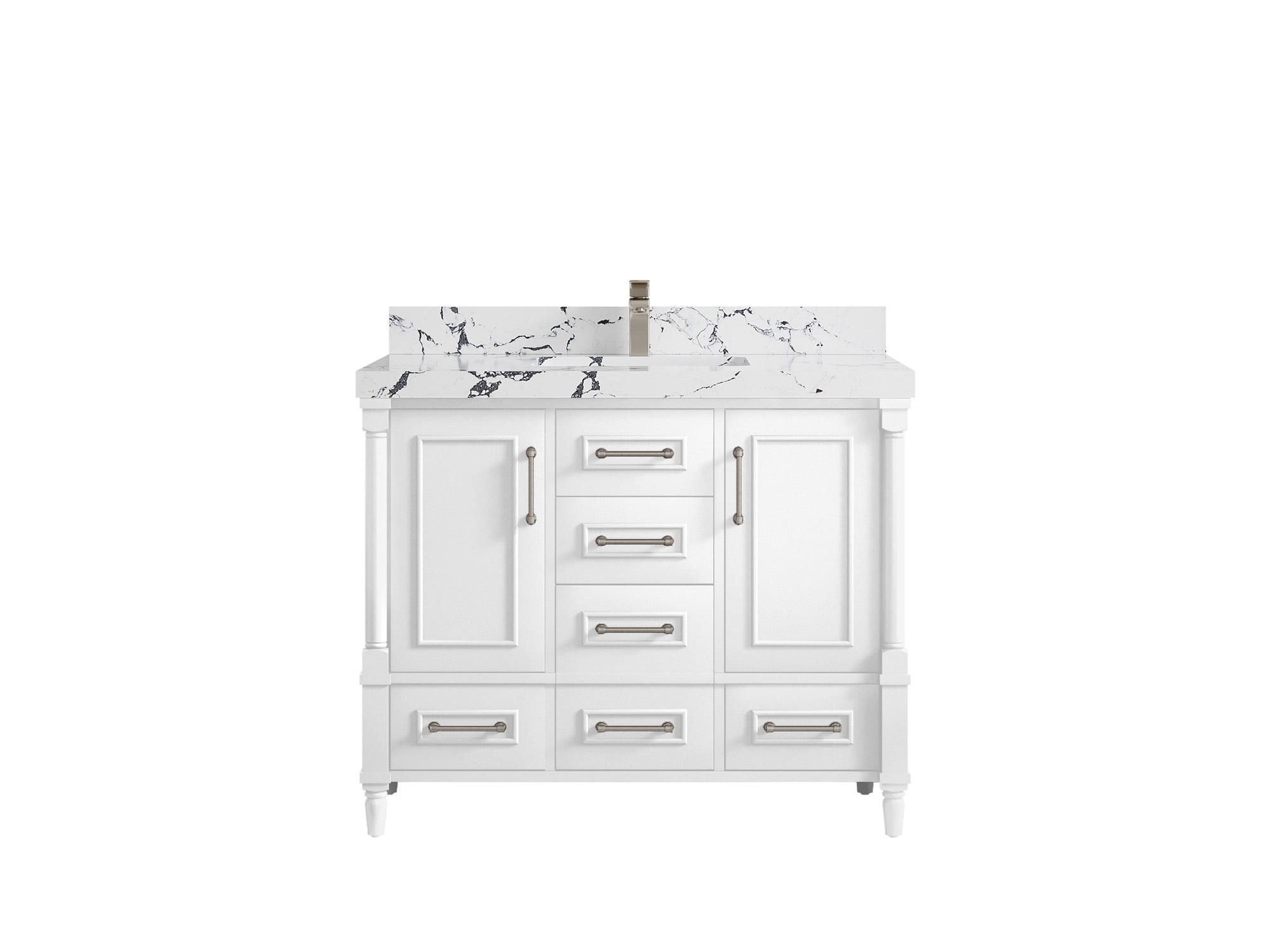 Aberdeen 42 in. W x 22 in. D Single Sink Bathroom Vanity - Willow Bath and Vanity