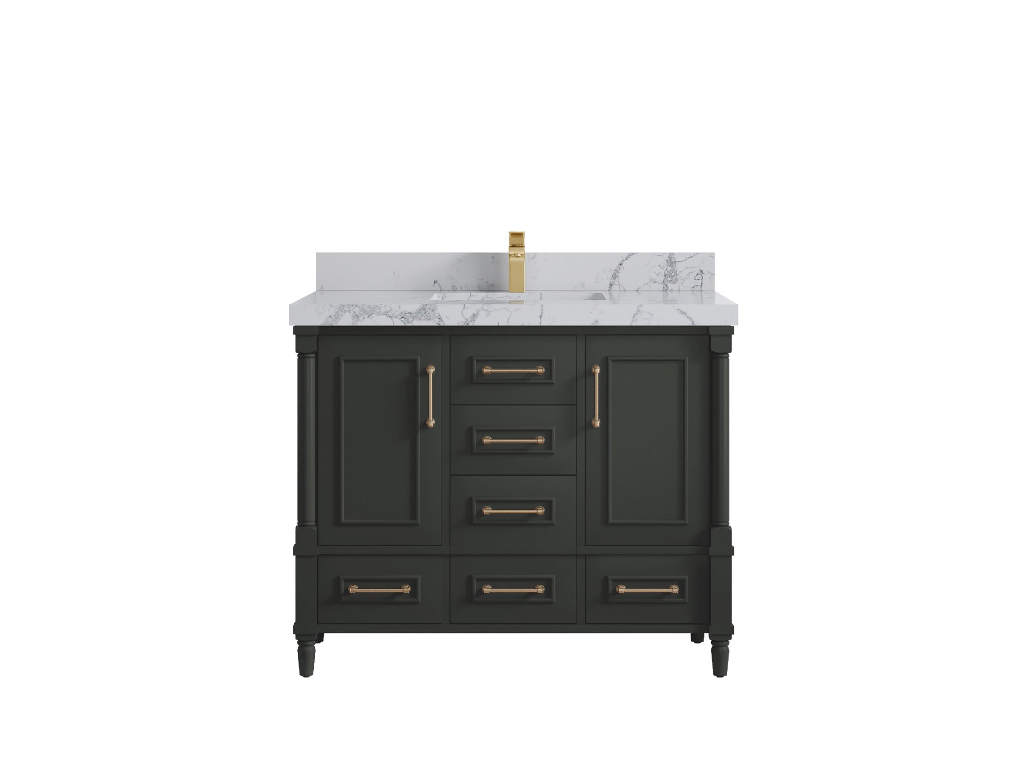 Aberdeen 42 in. W x 22 in. D Single Sink Bathroom Vanity - Willow Bath and Vanity