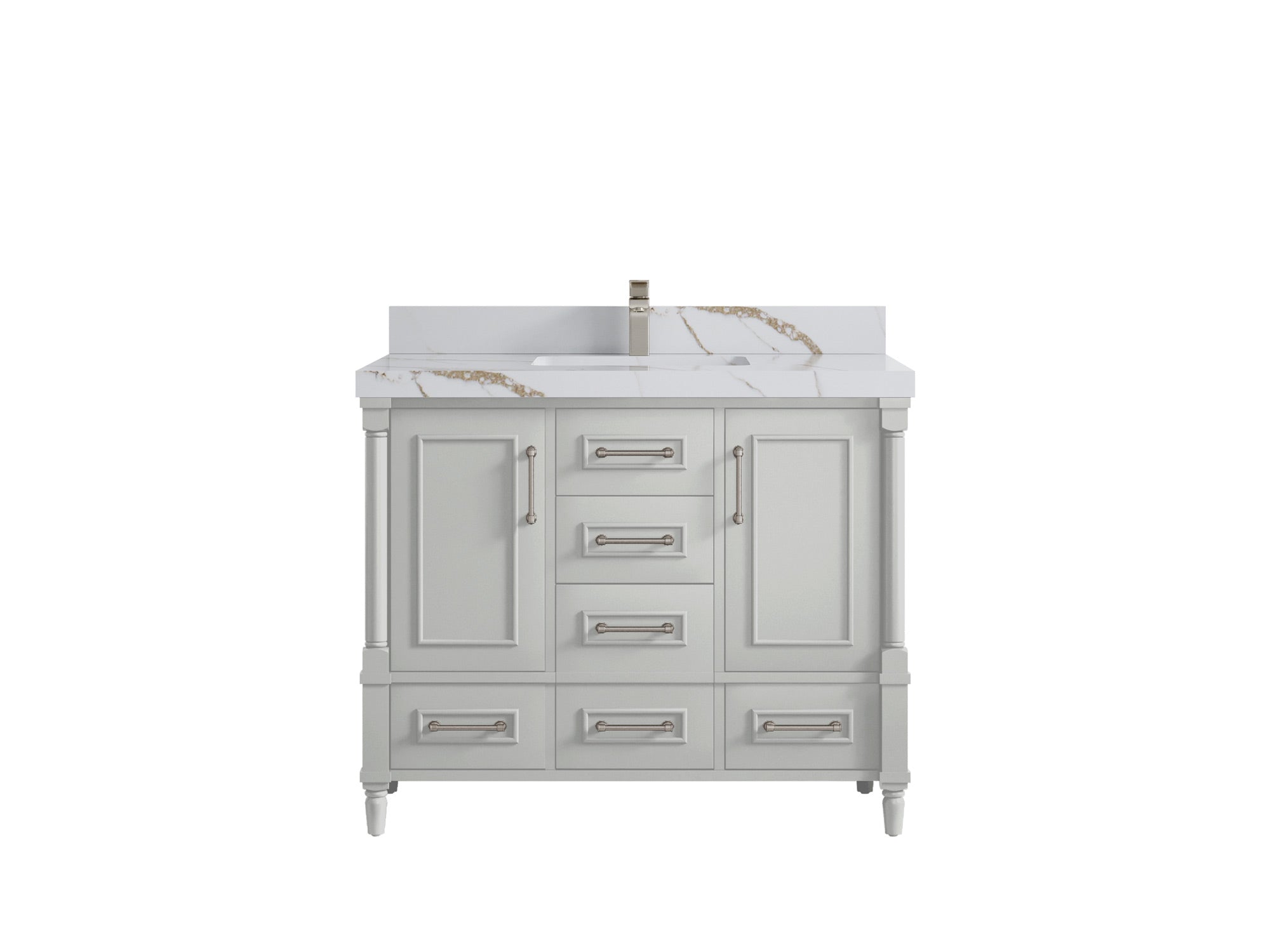 Aberdeen 42 in. W x 22 in. D Single Sink Bathroom Vanity - Willow Bath and Vanity