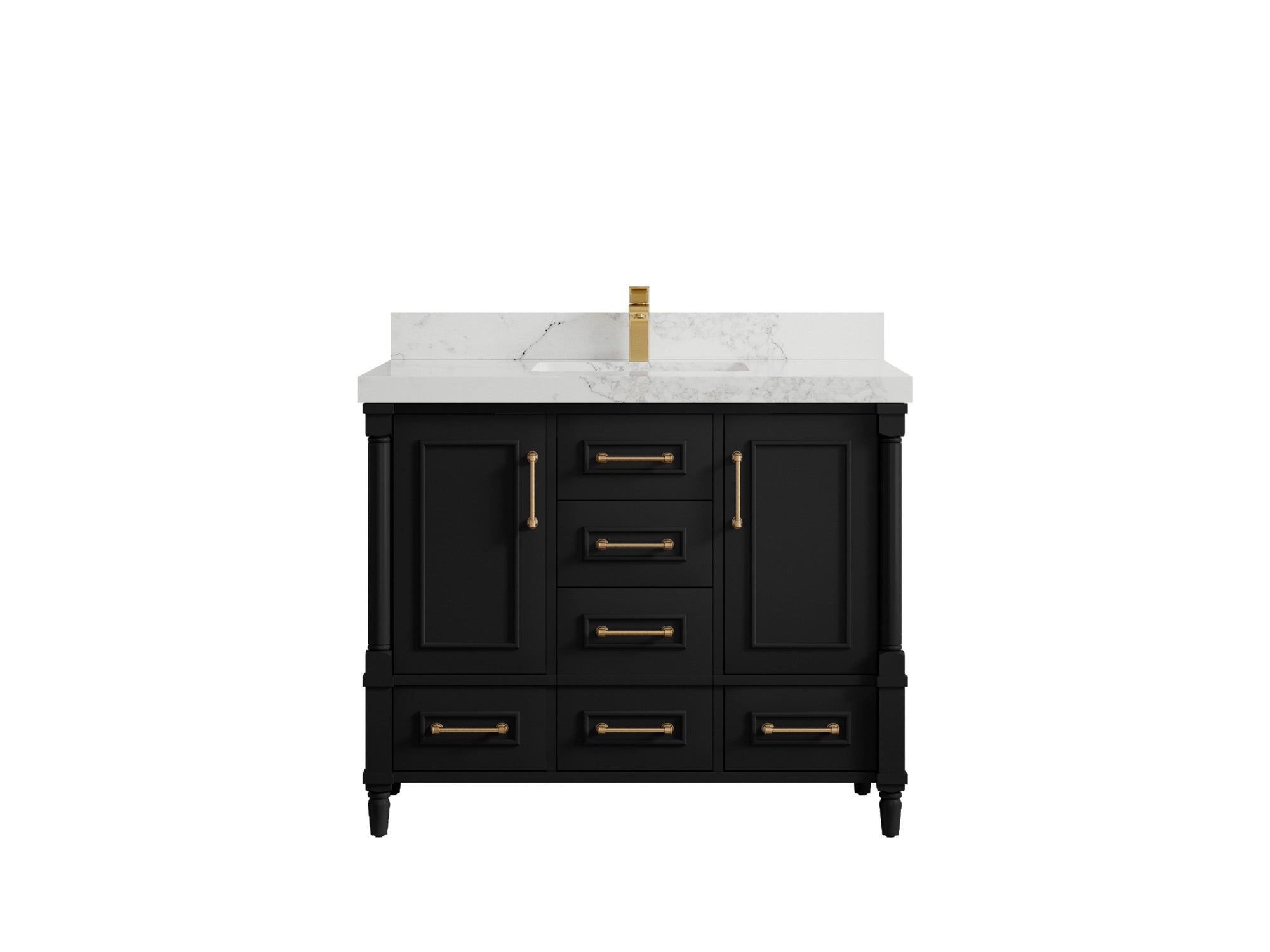 Aberdeen 42 in. W x 22 in. D Single Sink Bathroom Vanity - Willow Bath and Vanity