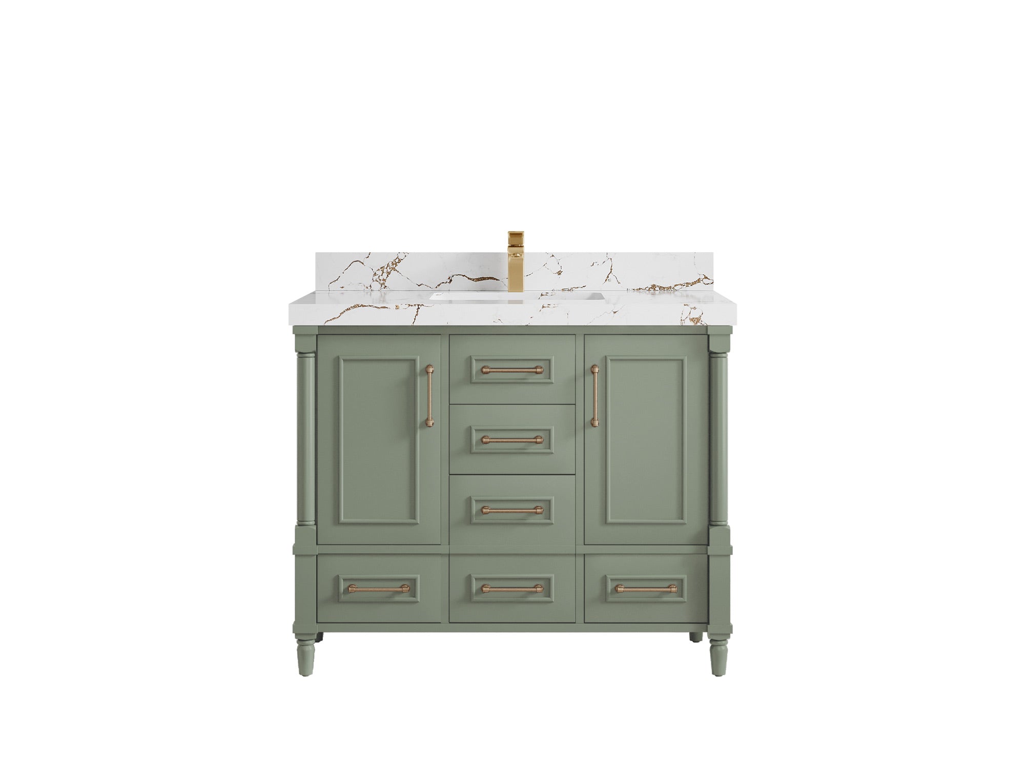Aberdeen 42 in. W x 22 in. D Single Sink Bathroom Vanity - Willow Bath and Vanity