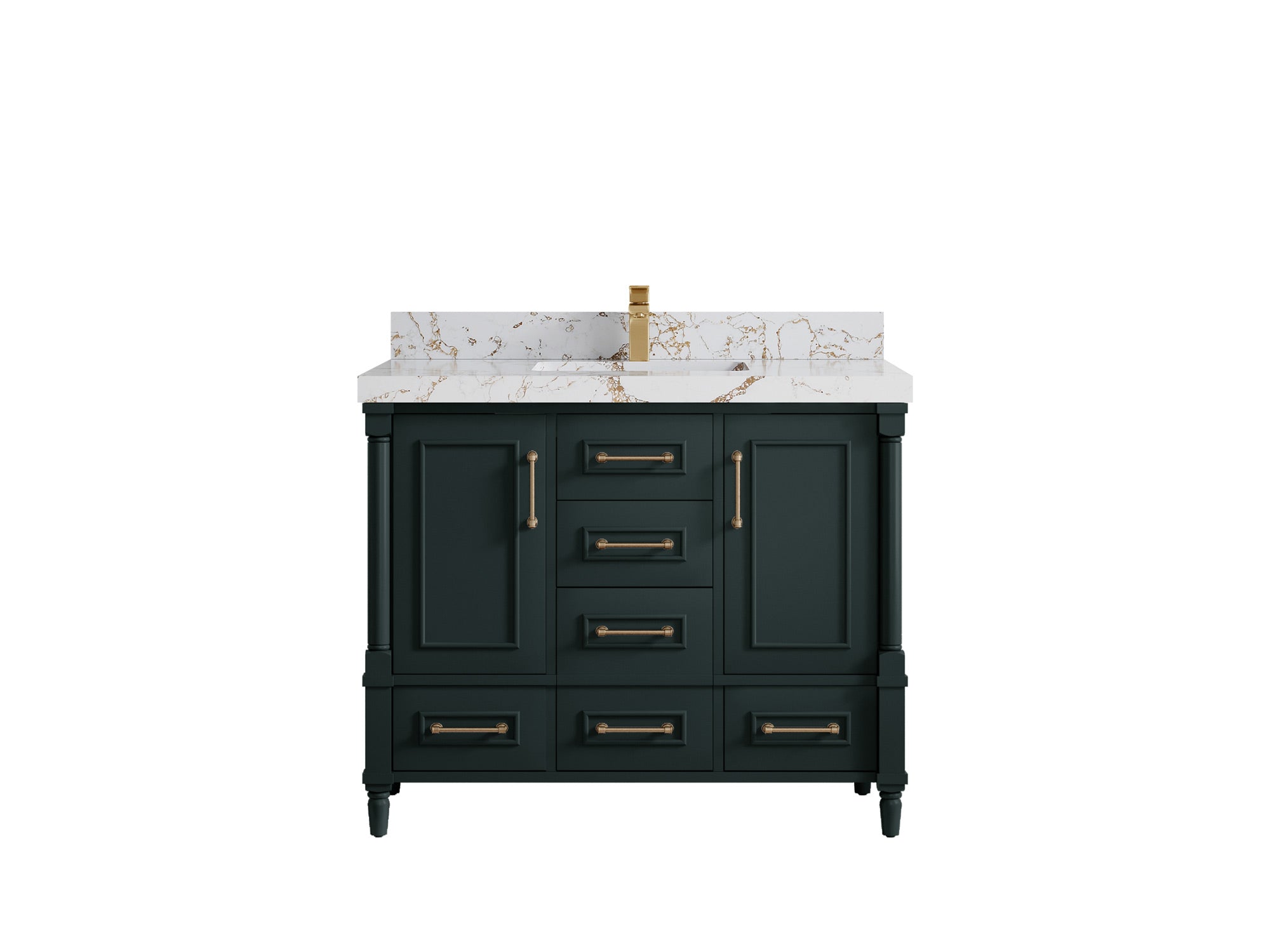 Aberdeen 42 in. W x 22 in. D Single Sink Bathroom Vanity - Willow Bath and Vanity