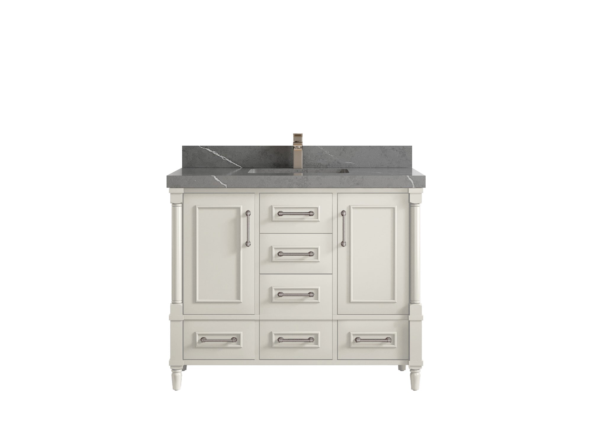 Aberdeen 42 in. W x 22 in. D Single Sink Bathroom Vanity - Willow Bath and Vanity