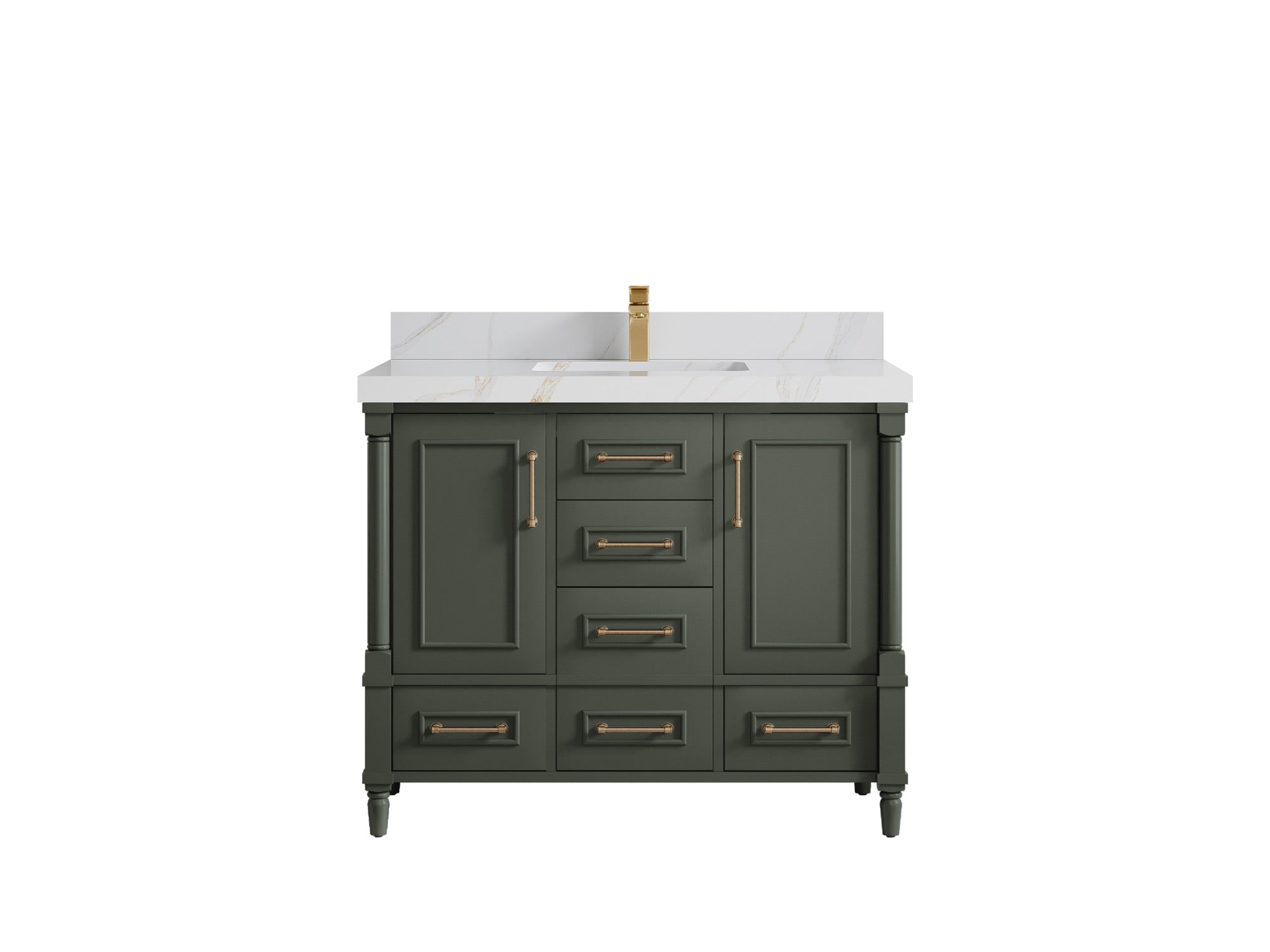 Aberdeen 42 in. W x 22 in. D Single Sink Bathroom Vanity - Willow Bath and Vanity