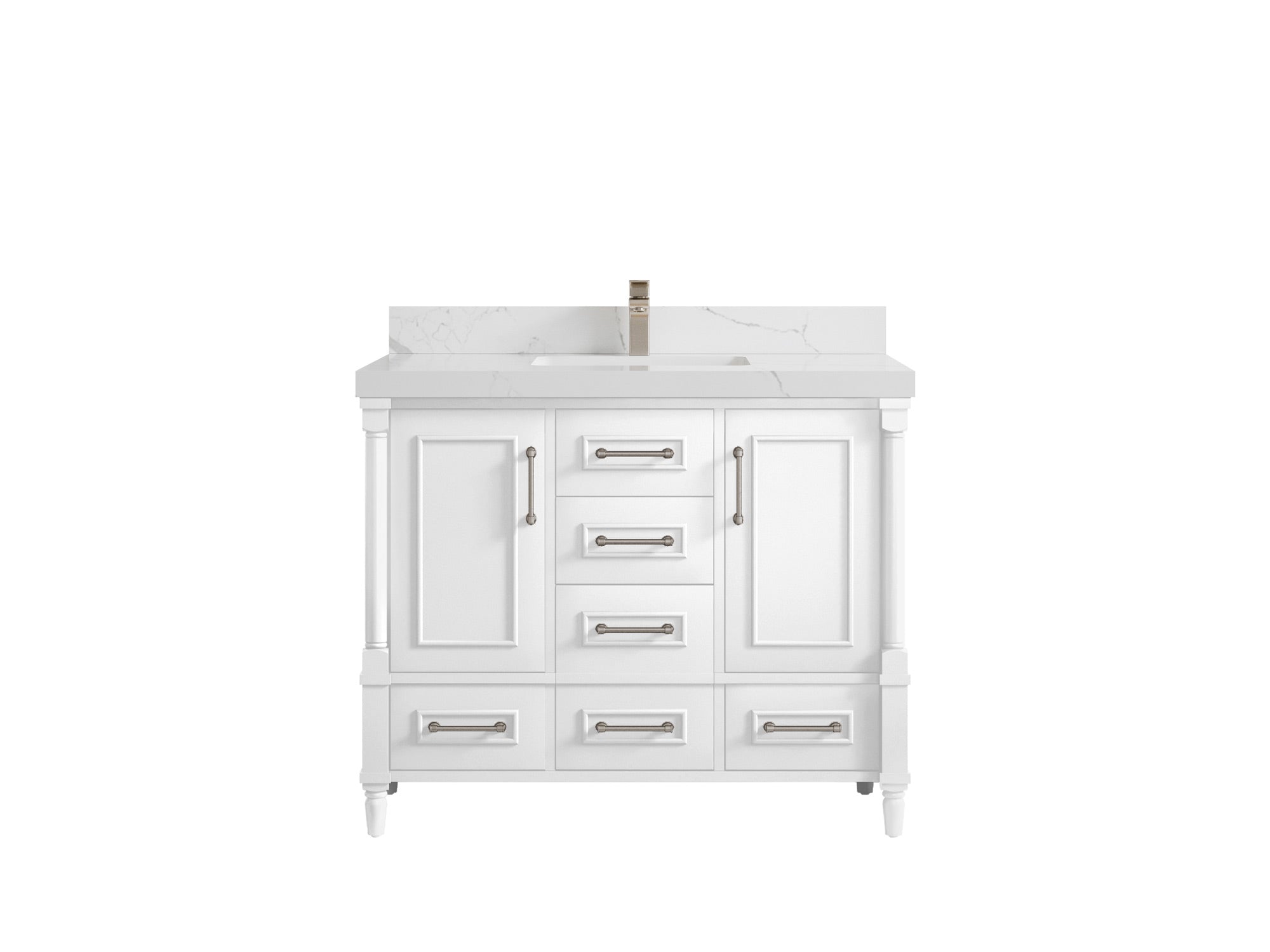 Aberdeen 42 in. W x 22 in. D Single Sink Bathroom Vanity - Willow Bath and Vanity