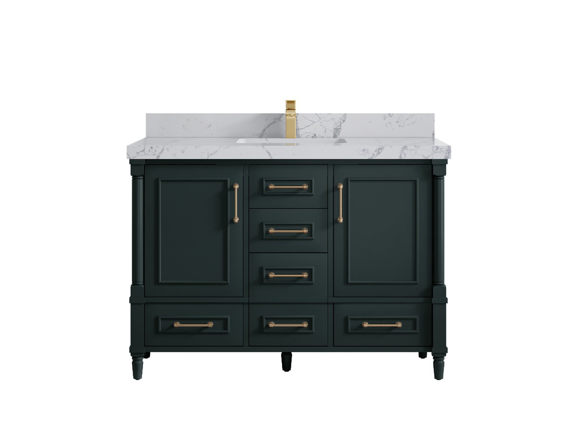 Aberdeen 48 in. W x 22 in. D Single Sink Bathroom Vanity - Willow Bath and Vanity