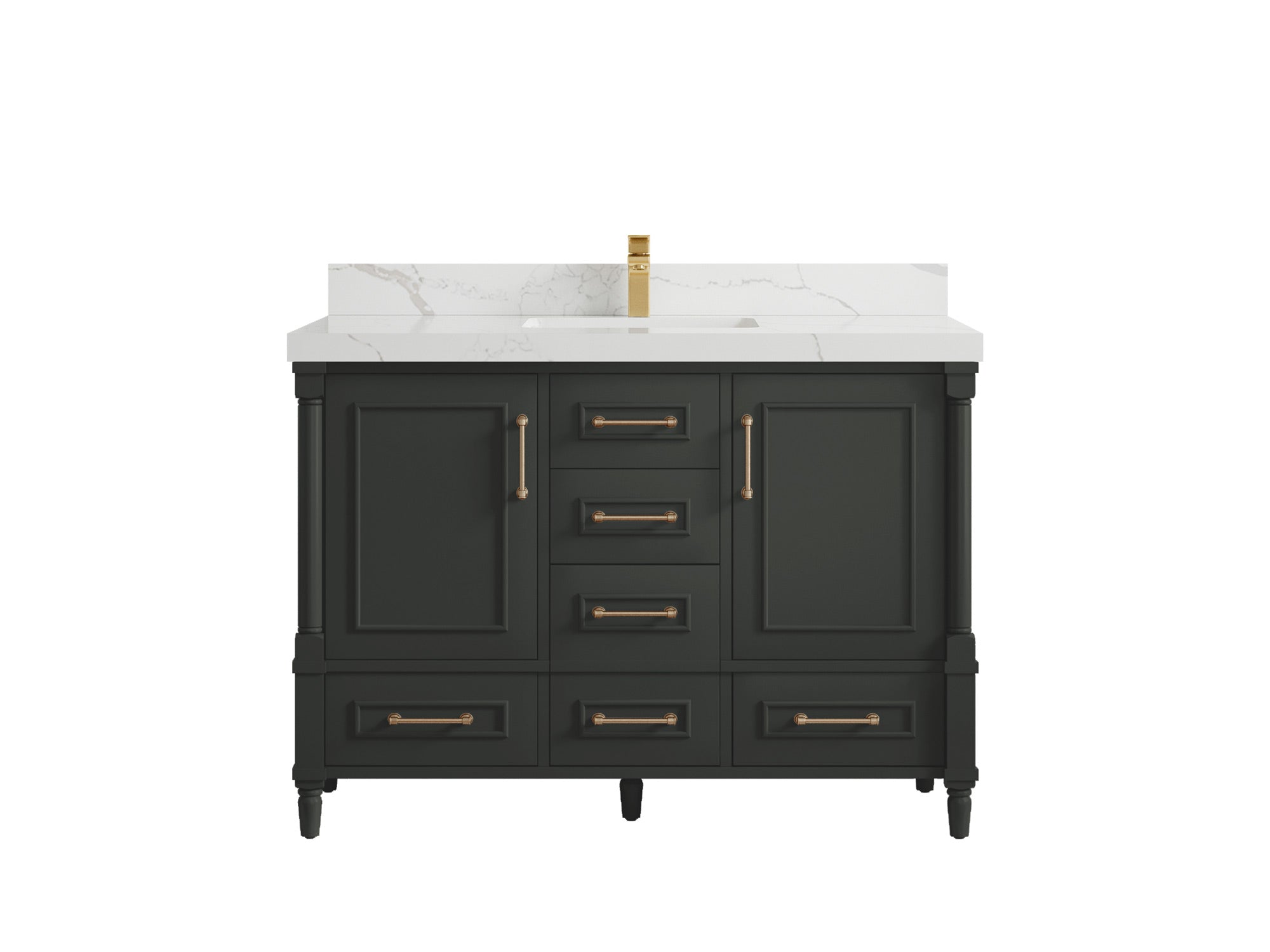 Aberdeen 48 in. W x 22 in. D Single Sink Bathroom Vanity - Willow Bath and Vanity