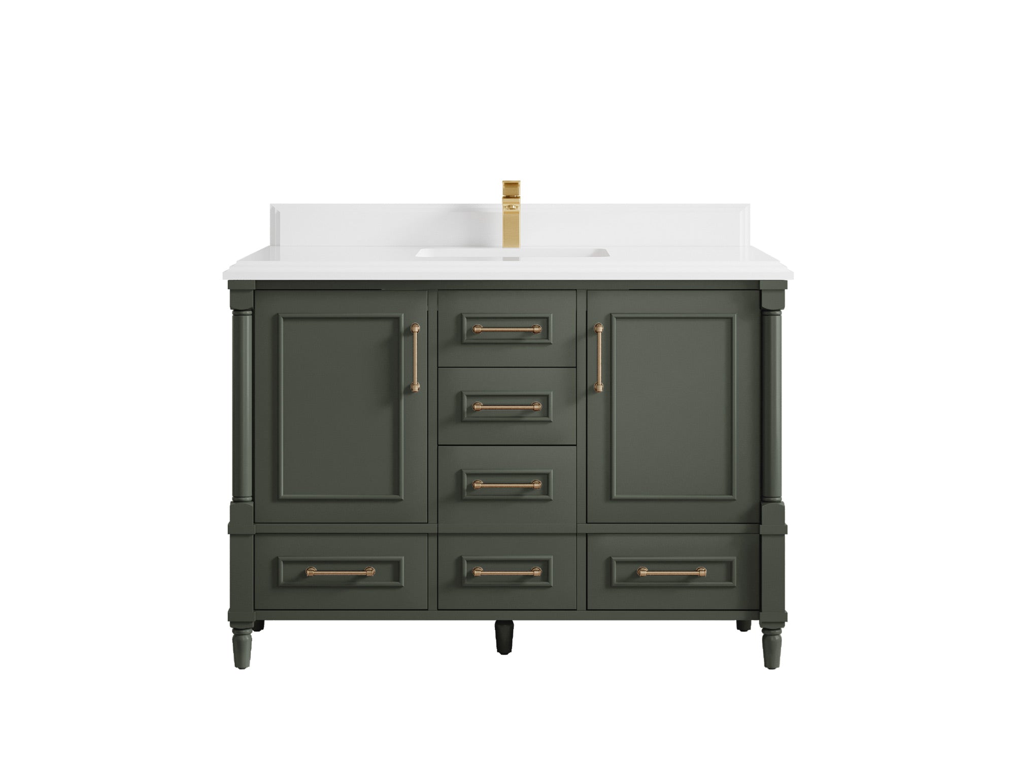 Aberdeen 48 in. W x 22 in. D Single Sink Bathroom Vanity - Willow Bath and Vanity