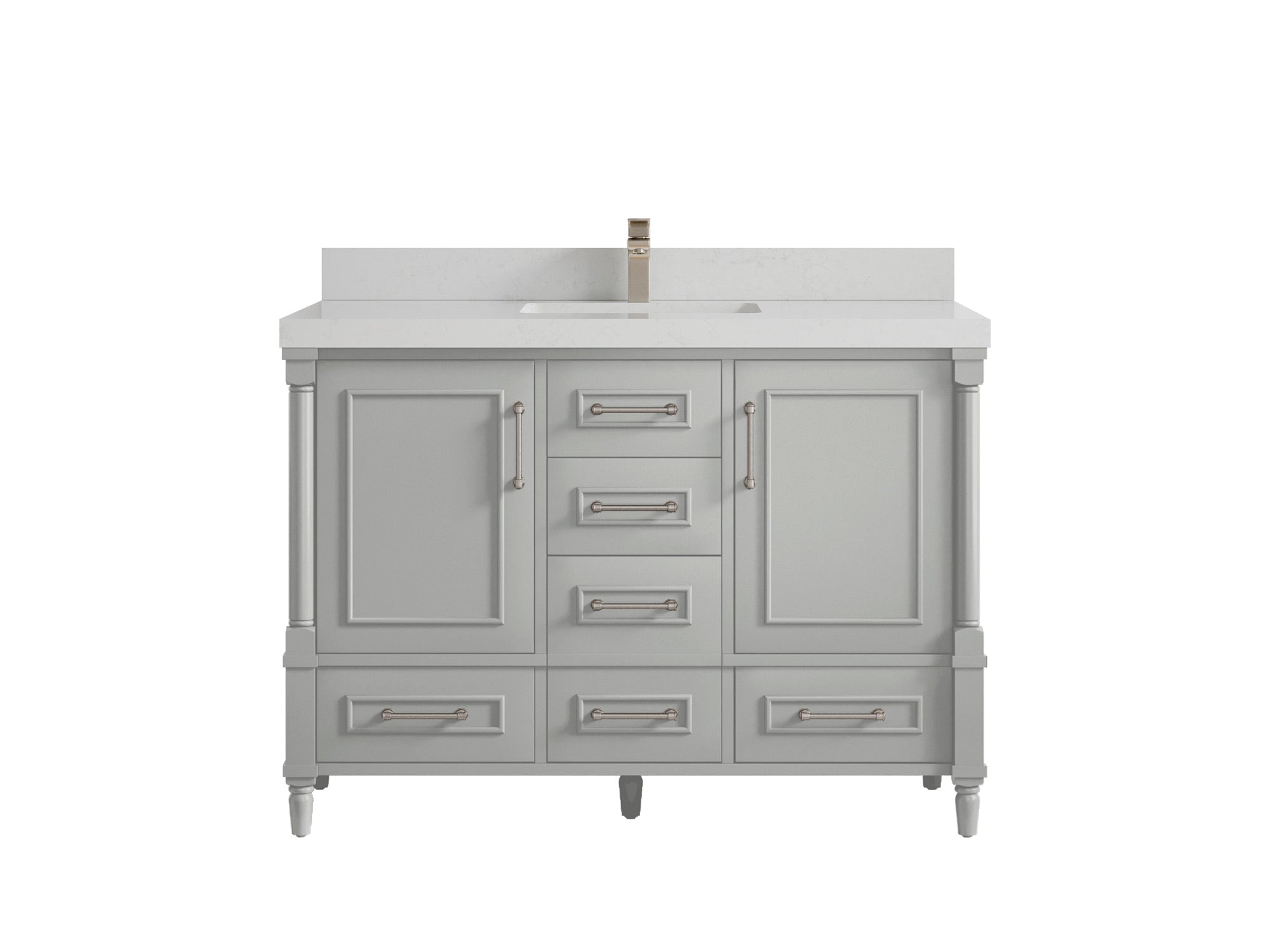 Aberdeen 48 in. W x 22 in. D Single Sink Bathroom Vanity - Willow Bath and Vanity