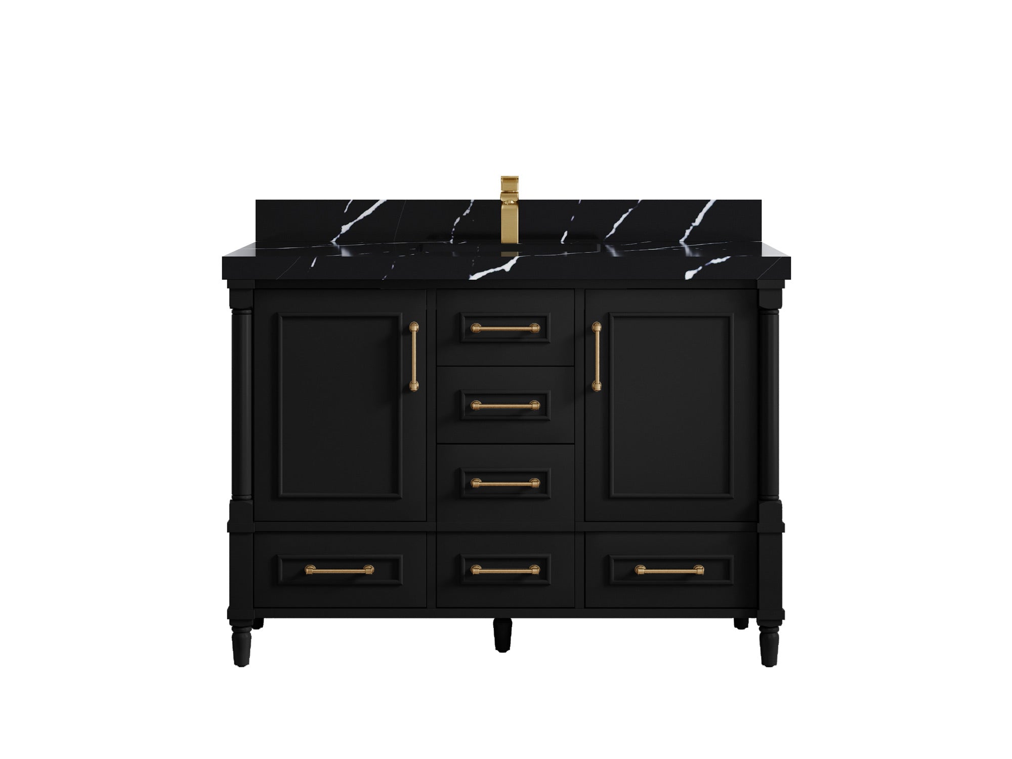 Aberdeen 48 in. W x 22 in. D Single Sink Bathroom Vanity - Willow Bath and Vanity