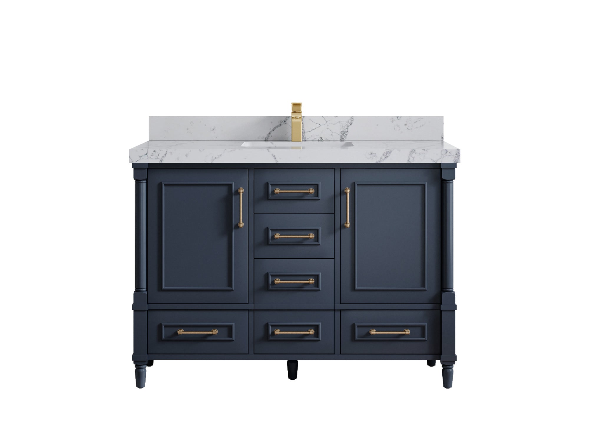 Aberdeen 48 in. W x 22 in. D Single Sink Bathroom Vanity - Willow Bath and Vanity