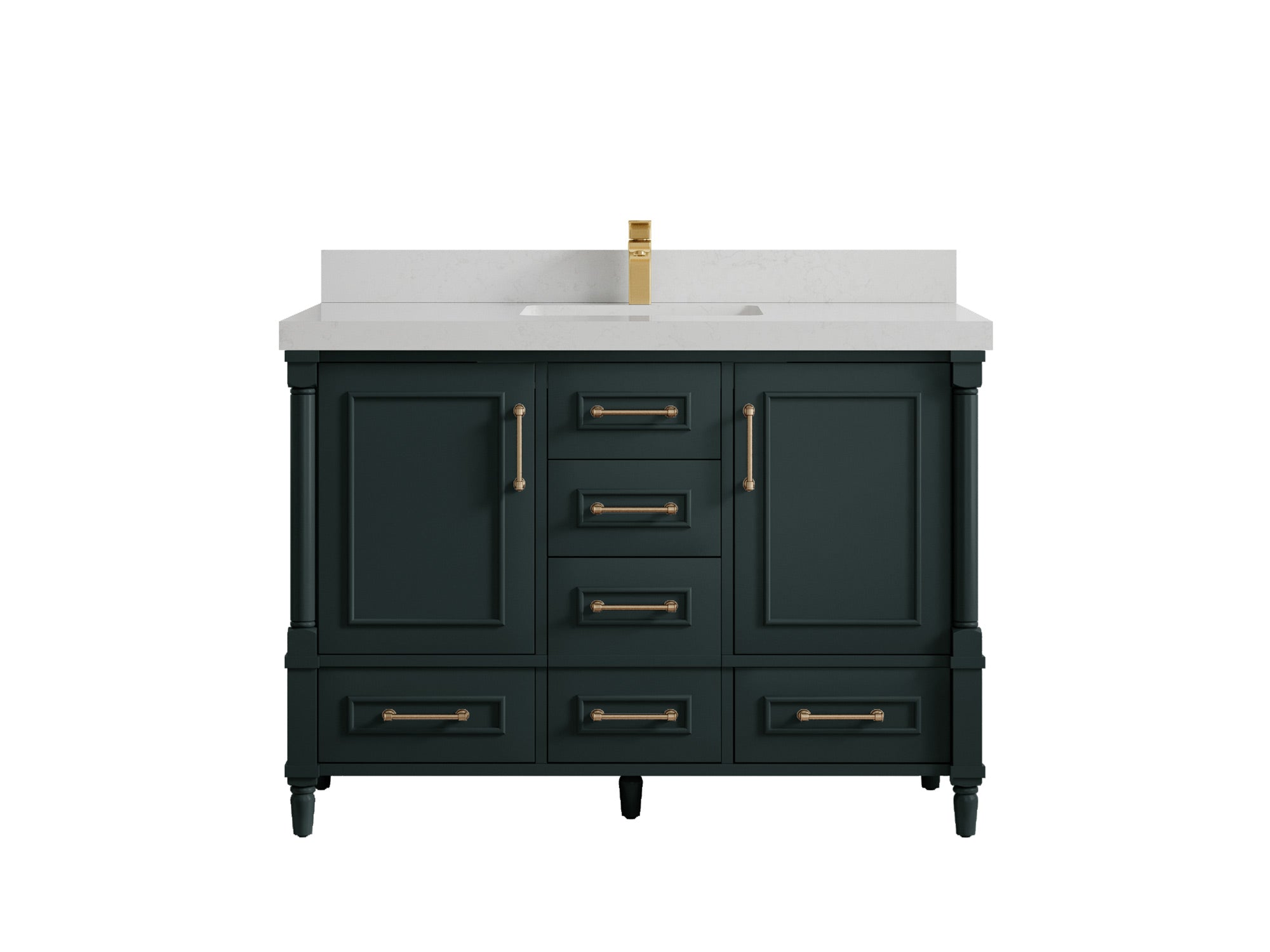 Aberdeen 48 in. W x 22 in. D Single Sink Bathroom Vanity - Willow Bath and Vanity