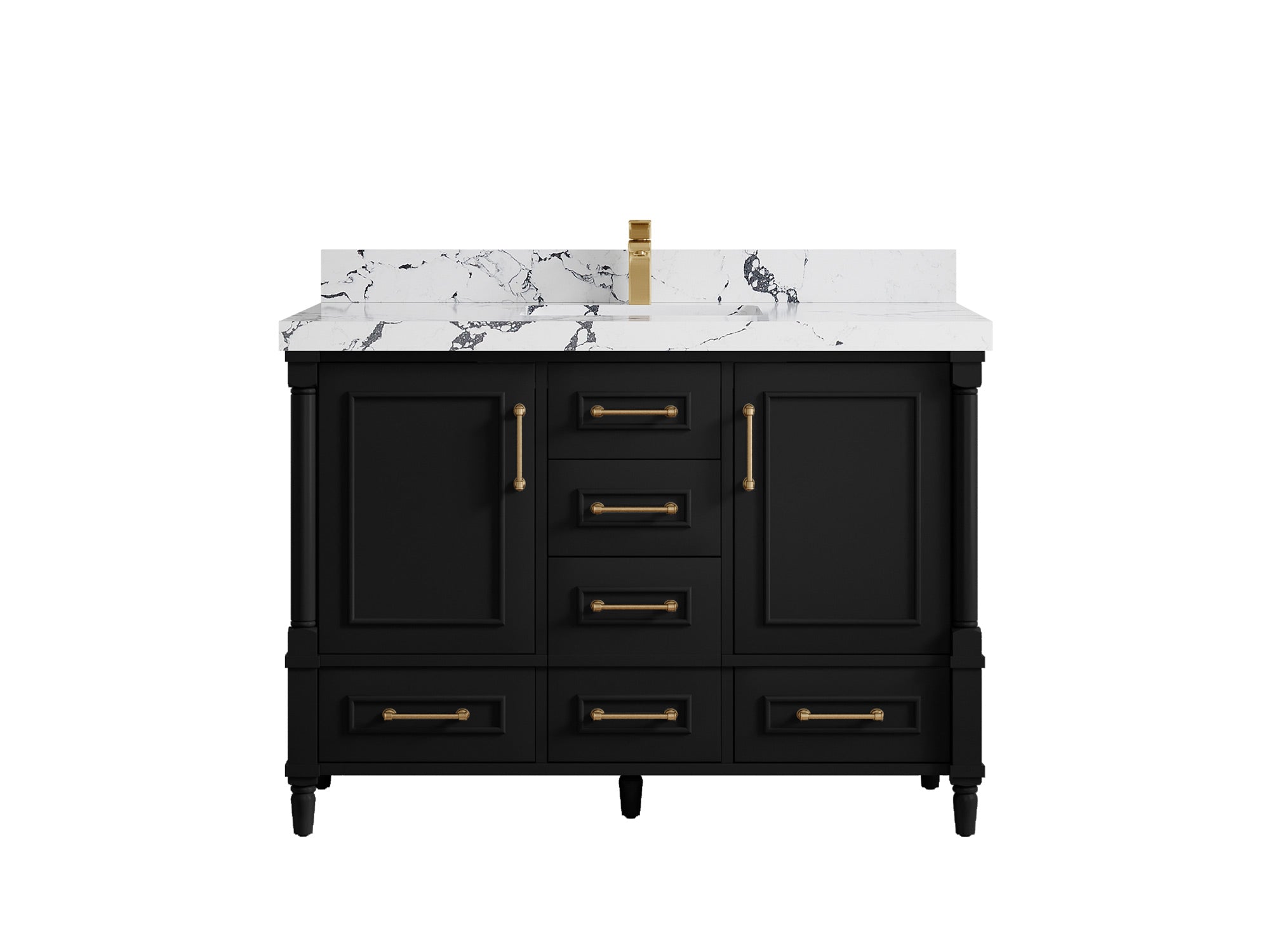 Aberdeen 48 in. W x 22 in. D Single Sink Bathroom Vanity - Willow Bath and Vanity
