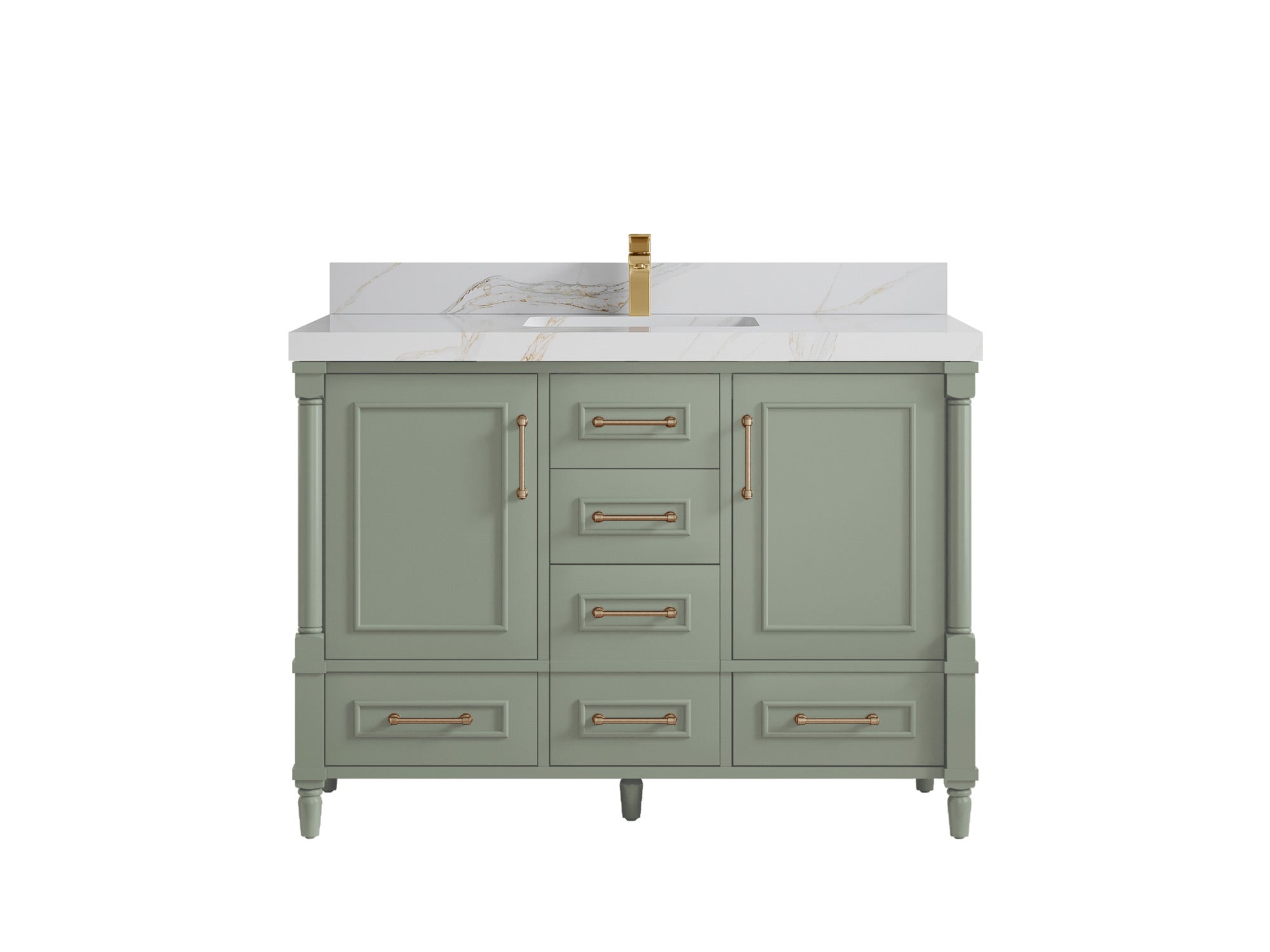 Aberdeen 48 in. W x 22 in. D Single Sink Bathroom Vanity - Willow Bath and Vanity