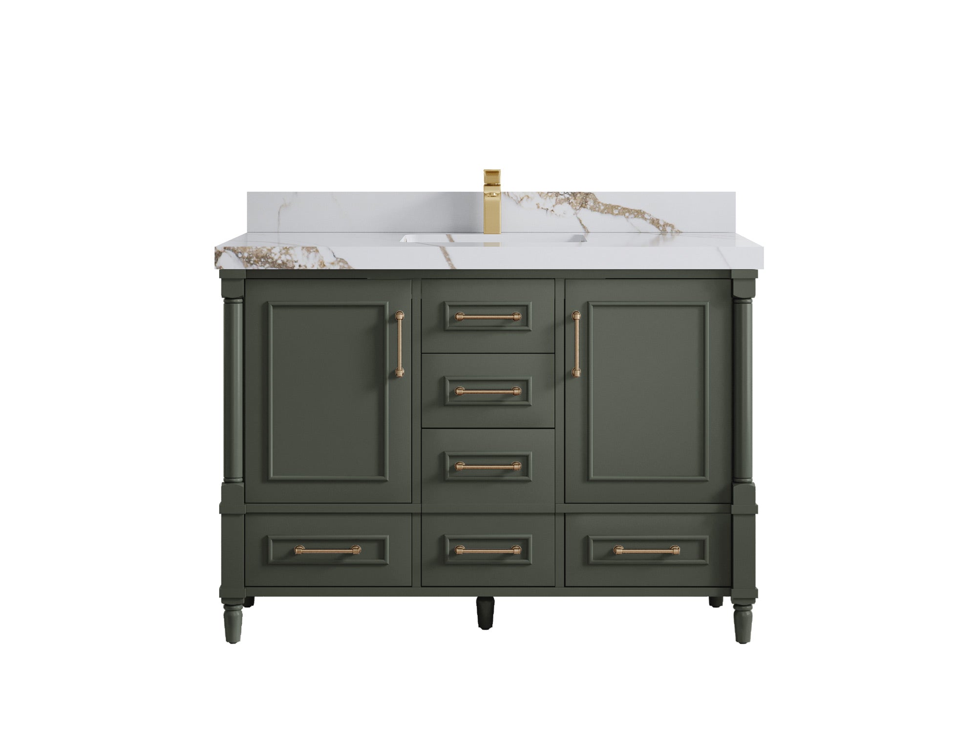 Aberdeen 48 in. W x 22 in. D Single Sink Bathroom Vanity - Willow Bath and Vanity