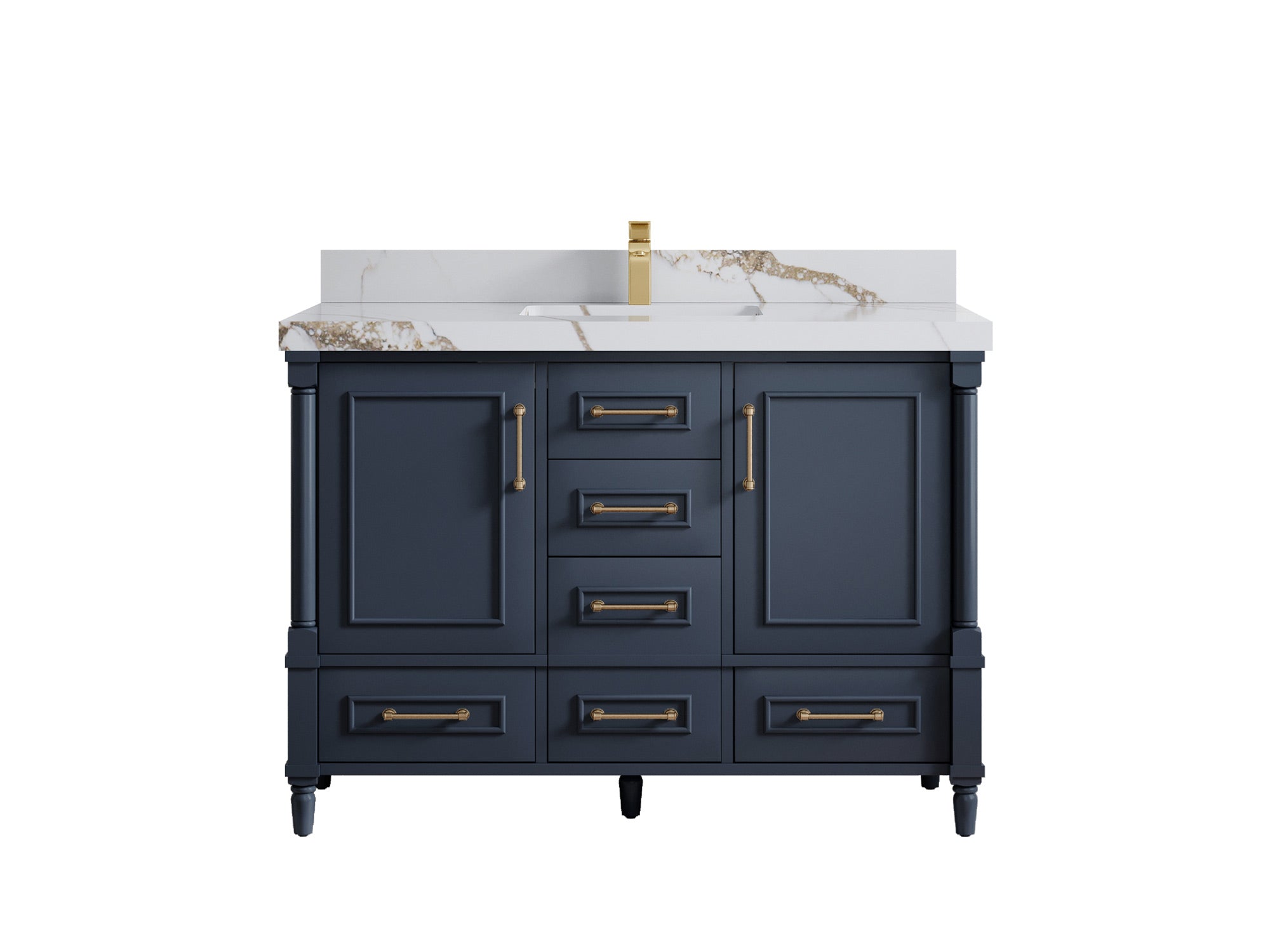 Aberdeen 48 in. W x 22 in. D Single Sink Bathroom Vanity - Willow Bath and Vanity