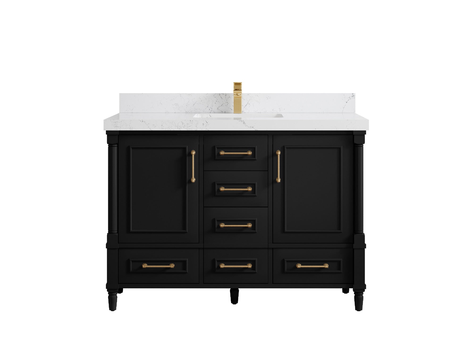 Aberdeen 48 in. W x 22 in. D Single Sink Bathroom Vanity - Willow Bath and Vanity