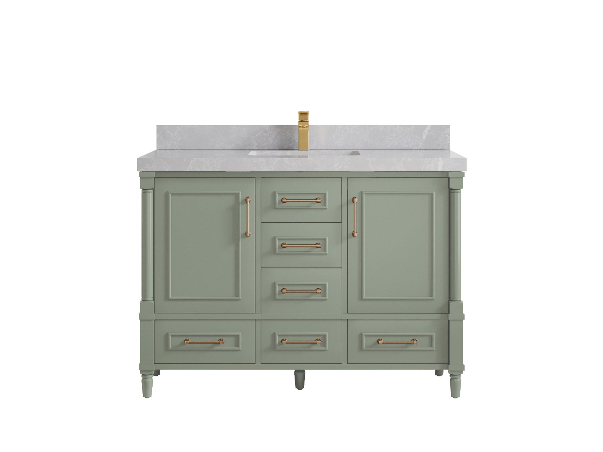 Aberdeen 48 in. W x 22 in. D Single Sink Bathroom Vanity - Willow Bath and Vanity